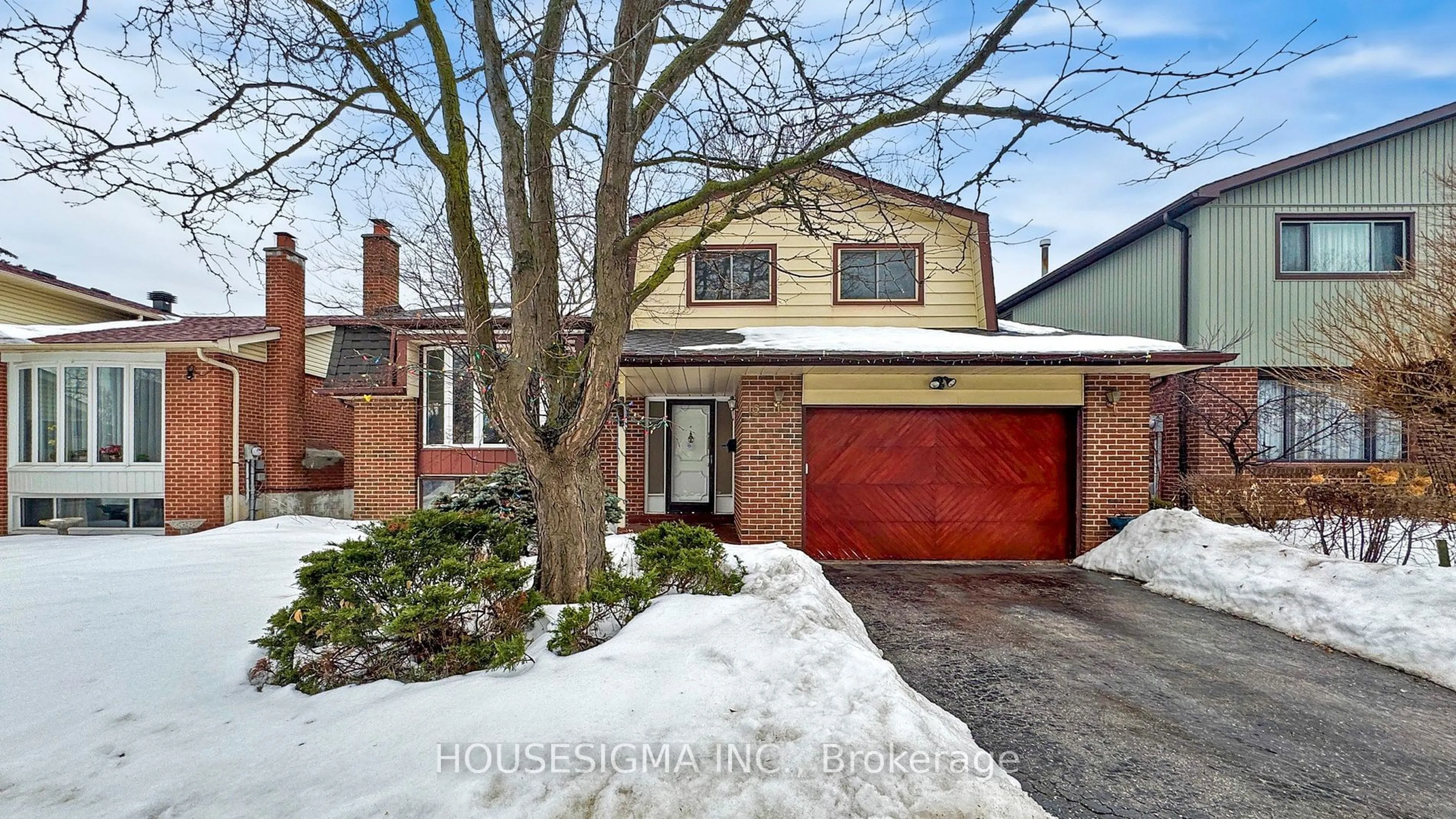 Home with brick exterior material, street for 16 Dunmail Dr, Toronto Ontario M1V 1J5