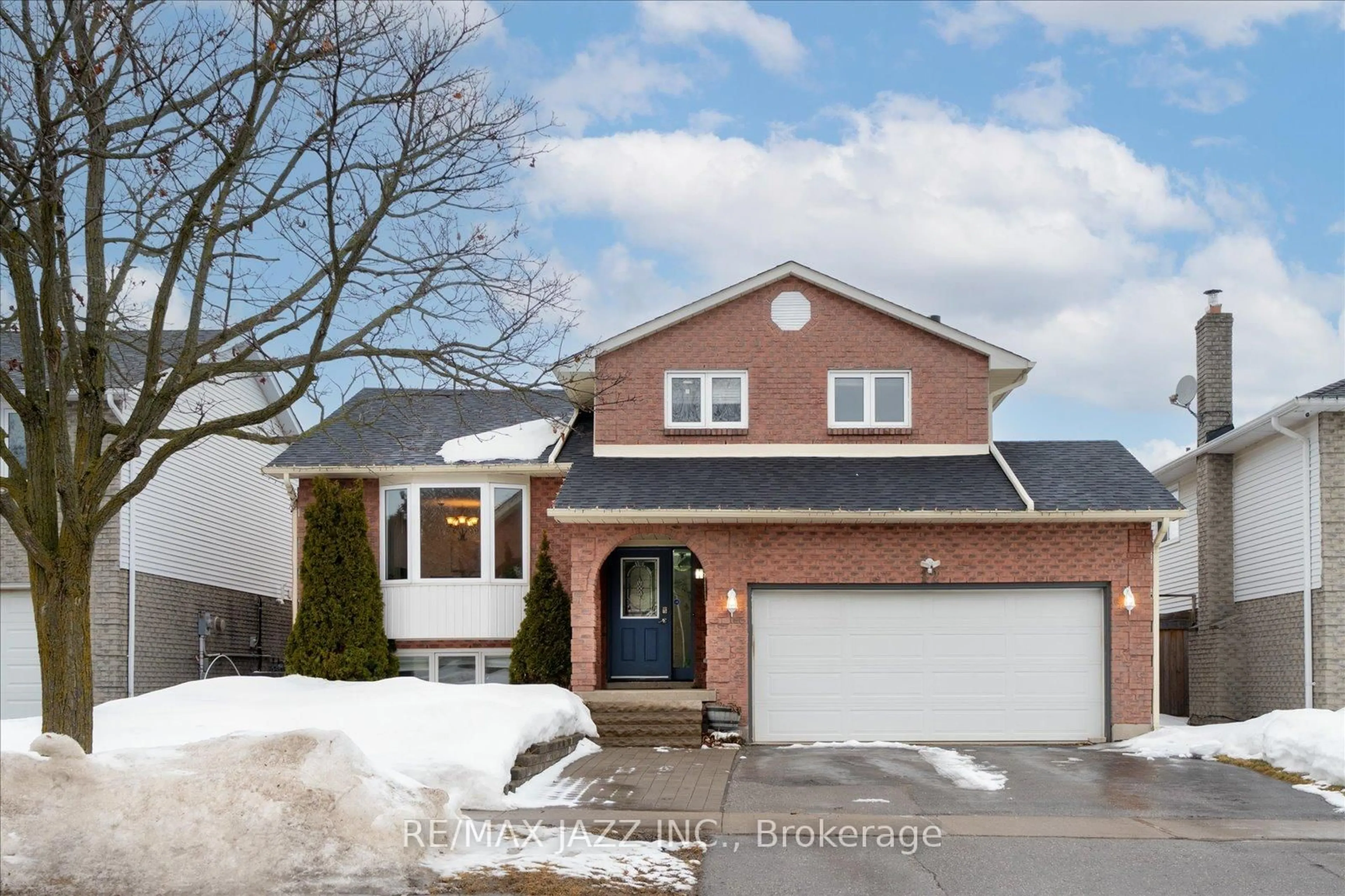 Home with brick exterior material, street for 12 Glenabbey Dr, Clarington Ontario L1E 1B9