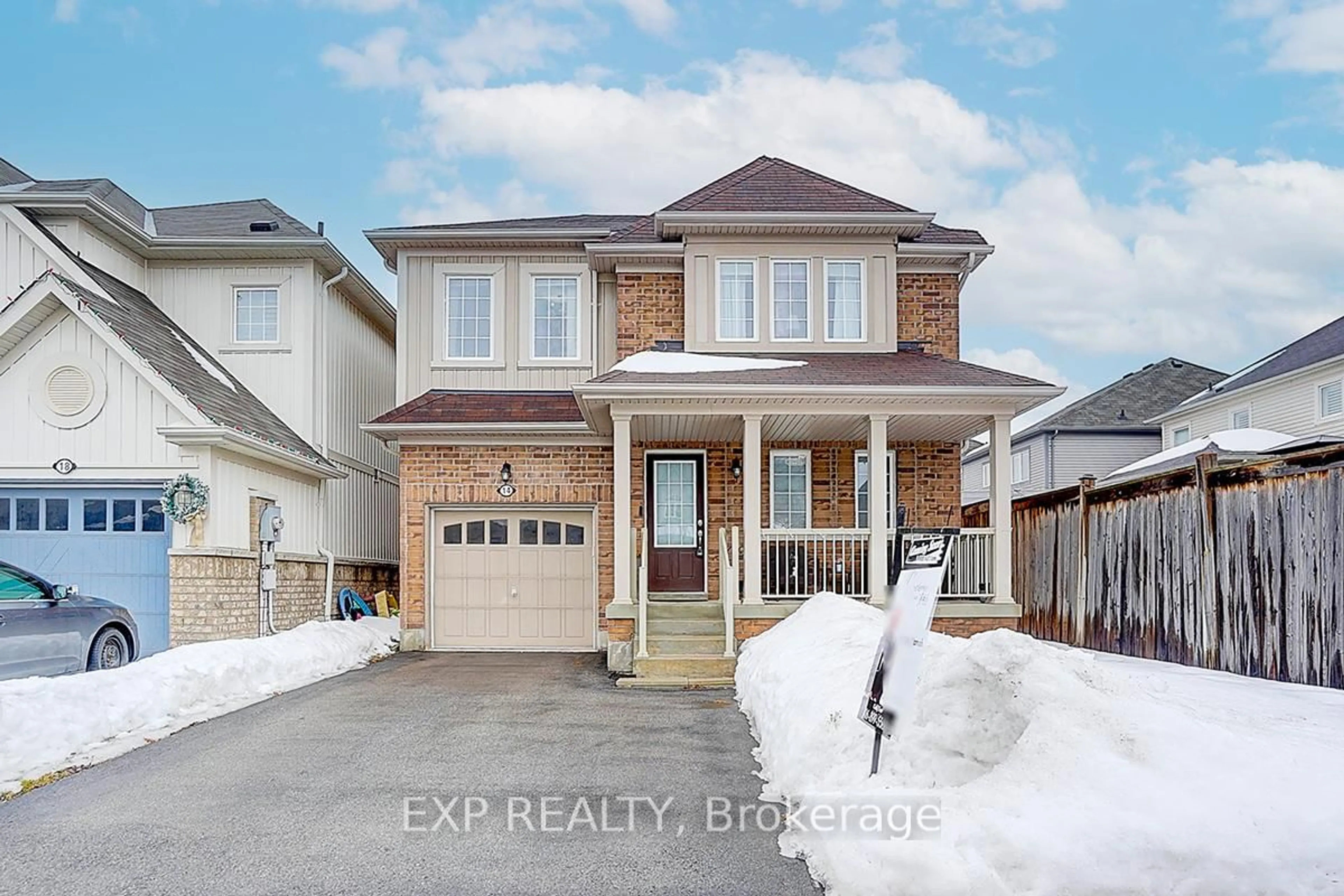 Home with brick exterior material, street for 14 Carey Lane, Clarington Ontario L1C 0P2