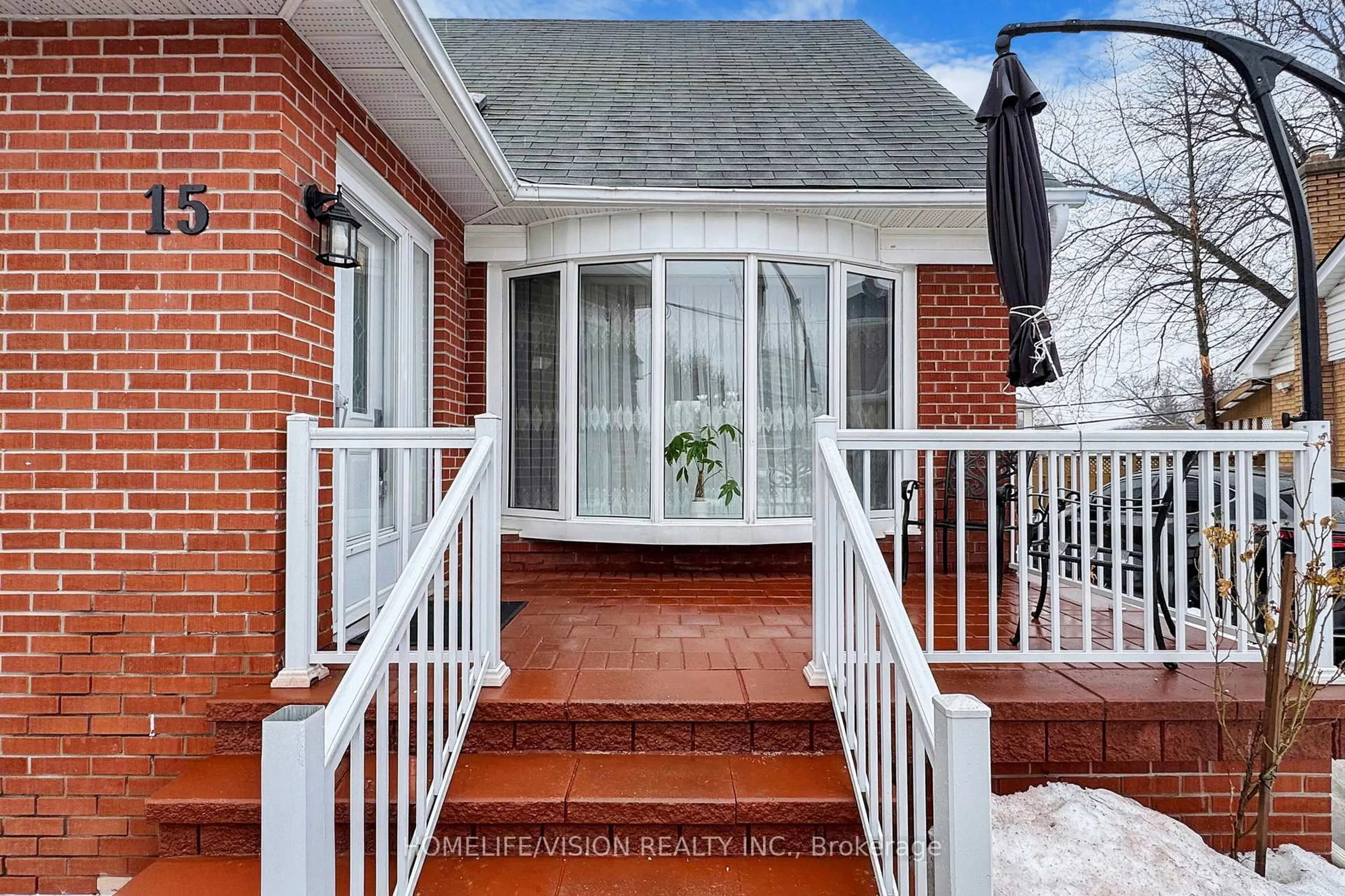 Home with brick exterior material, street for 15 Ivordale Cres, Toronto Ontario M1R 2W5