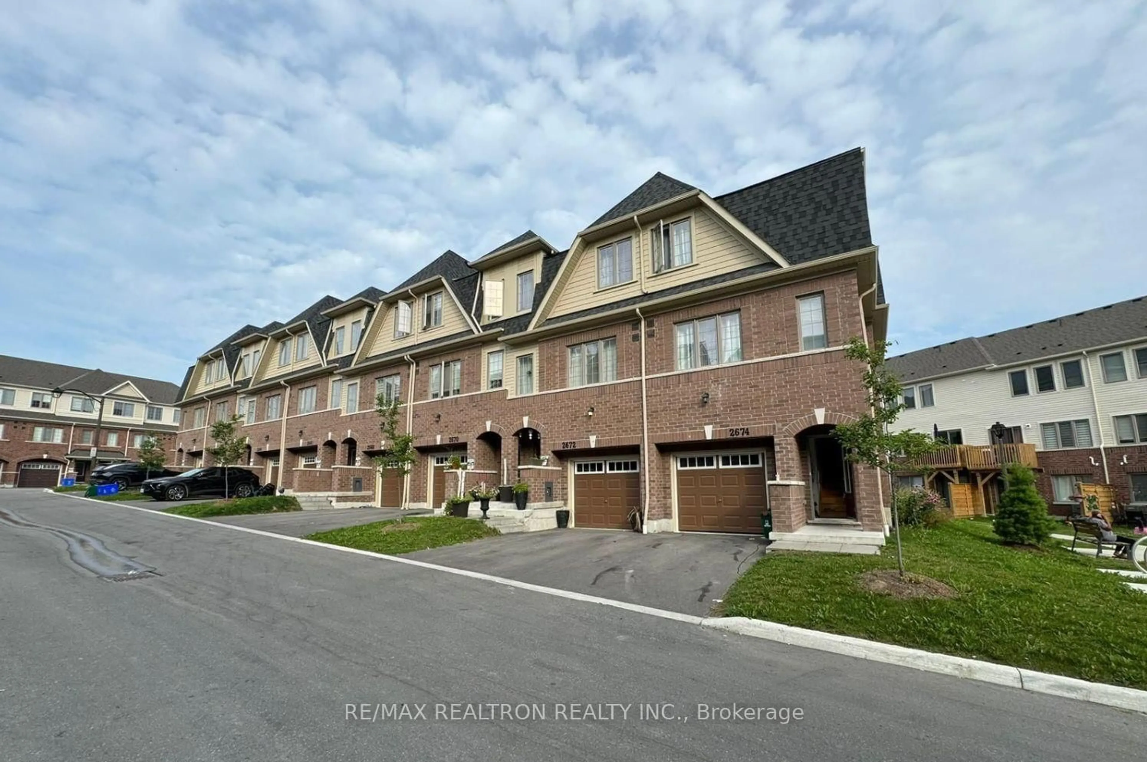 A pic from outside/outdoor area/front of a property/back of a property/a pic from drone, street for 2674 Magdalene Path #100, Oshawa Ontario L1L 0R2