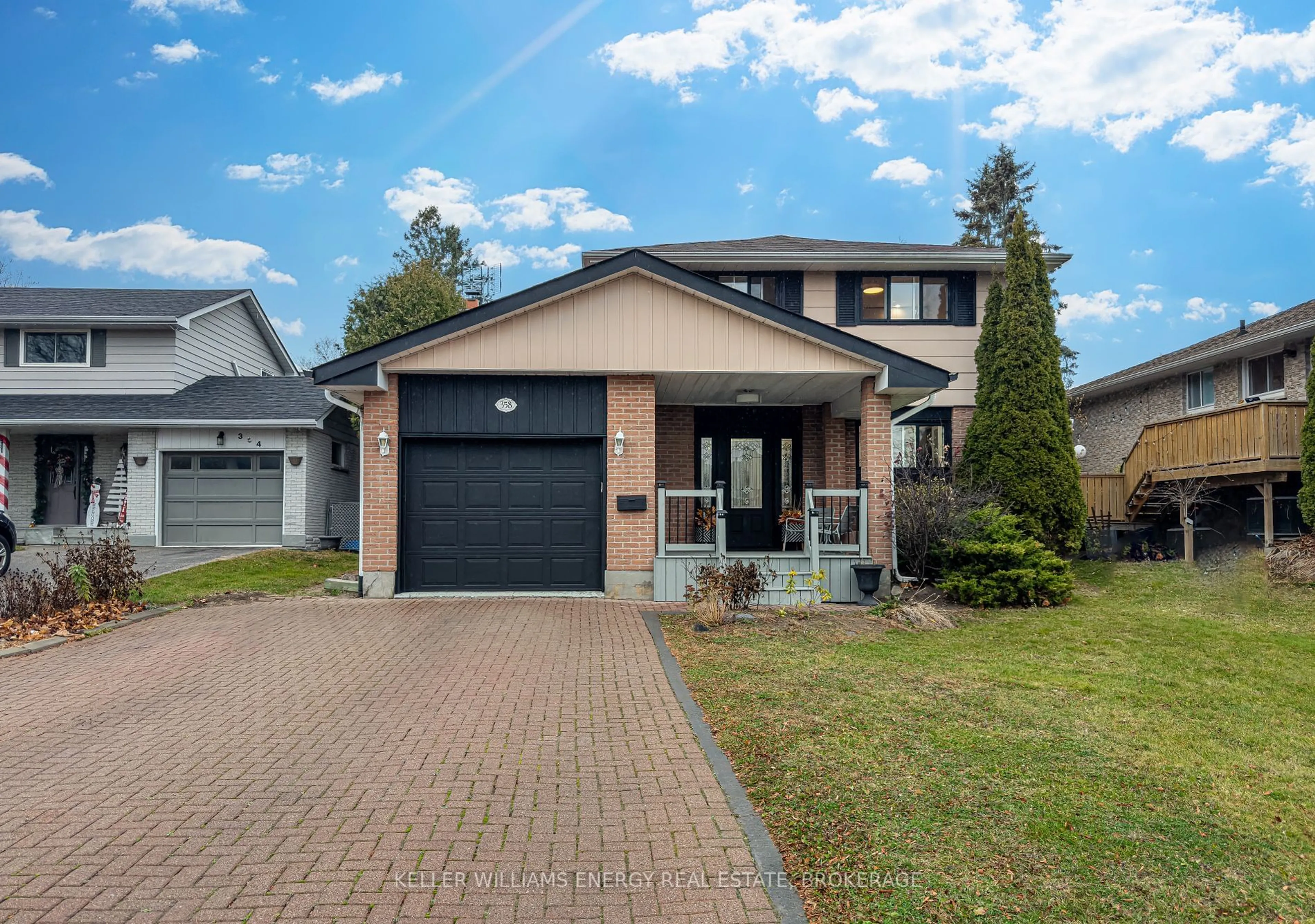 Home with brick exterior material, street for 358 Carnaby Crt, Oshawa Ontario L1G 6N8