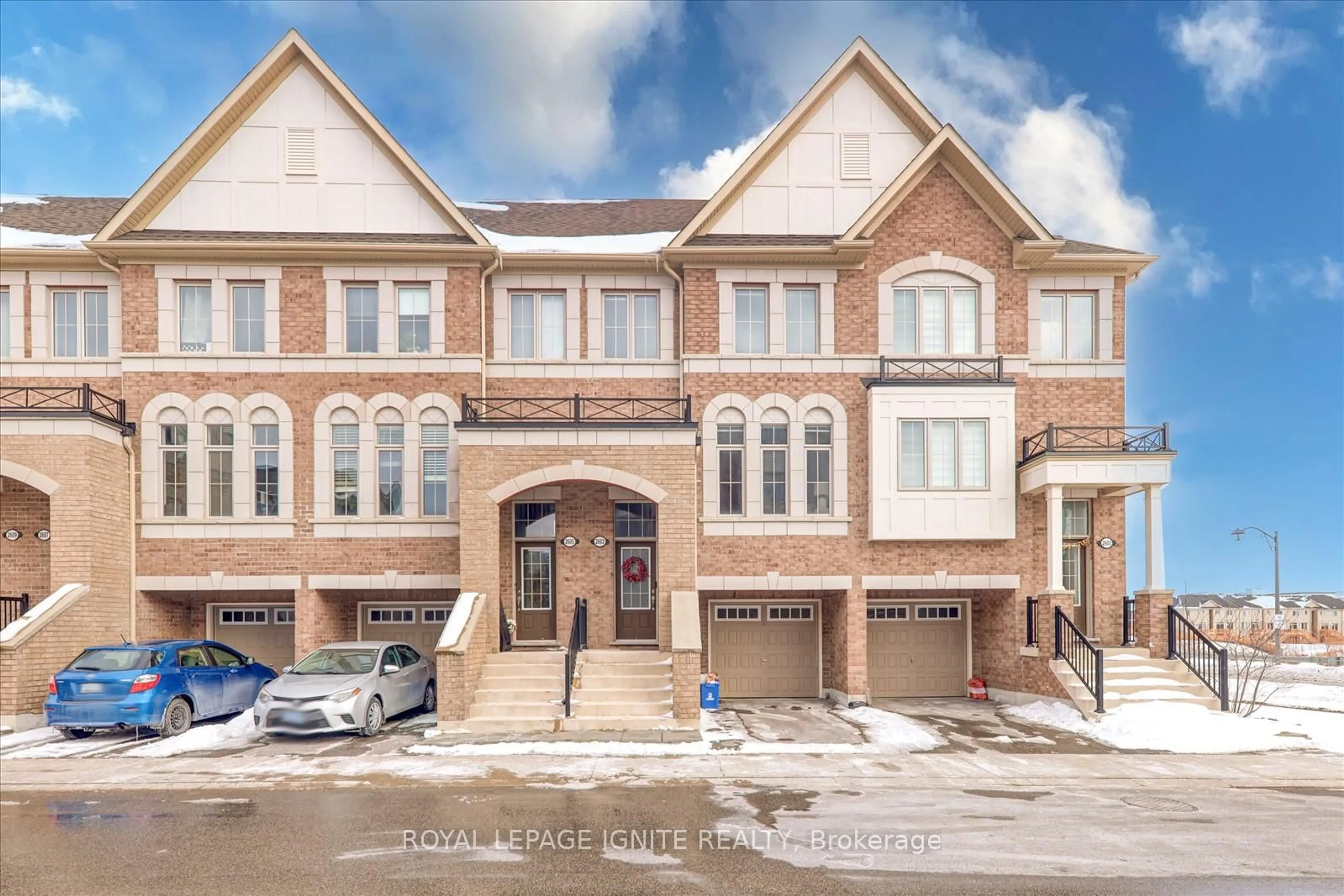 Home with brick exterior material, street for 2603 Deputy Minister Path #2, Oshawa Ontario L1L 0M7