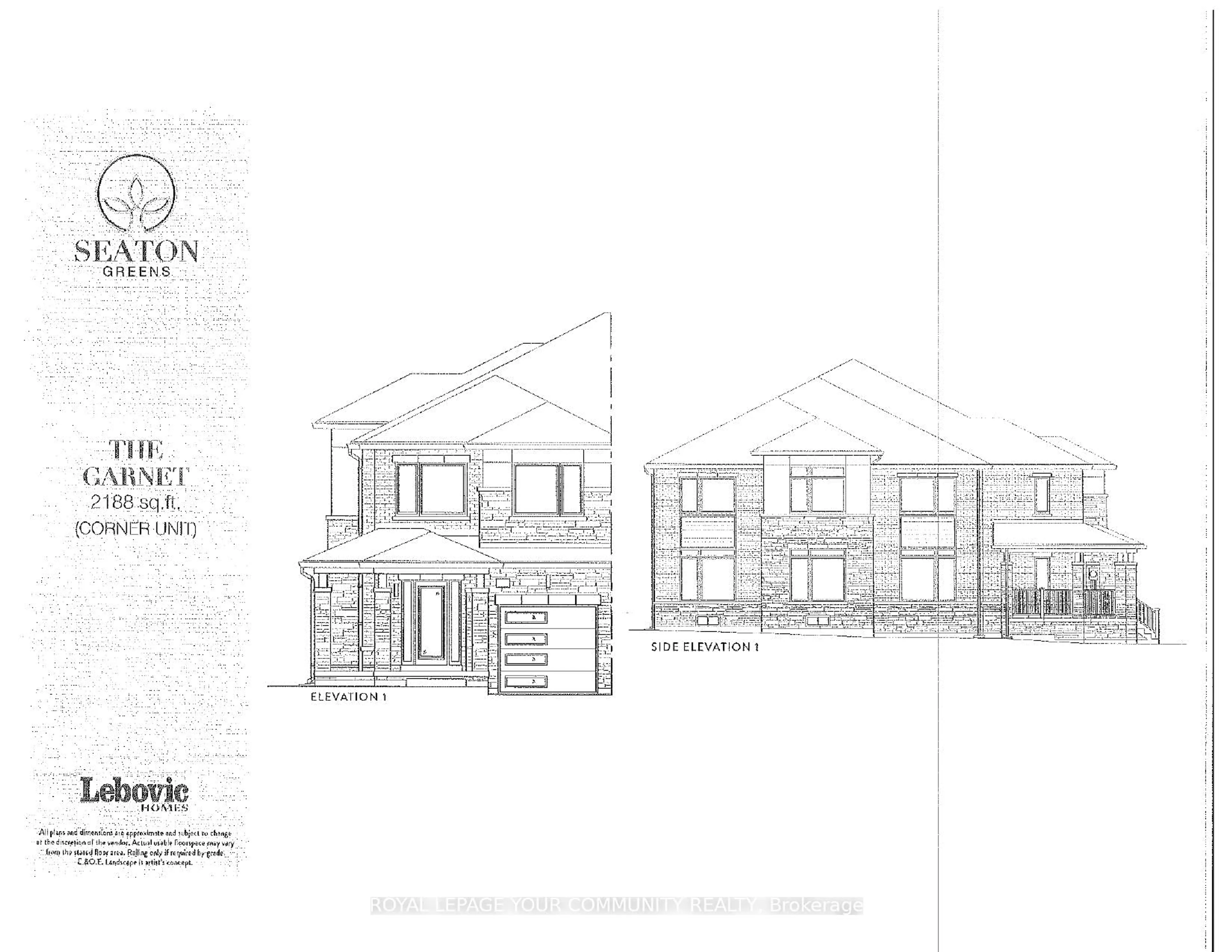 Floor plan for 1148 Cameo St, Pickering Ontario L1X 0L7