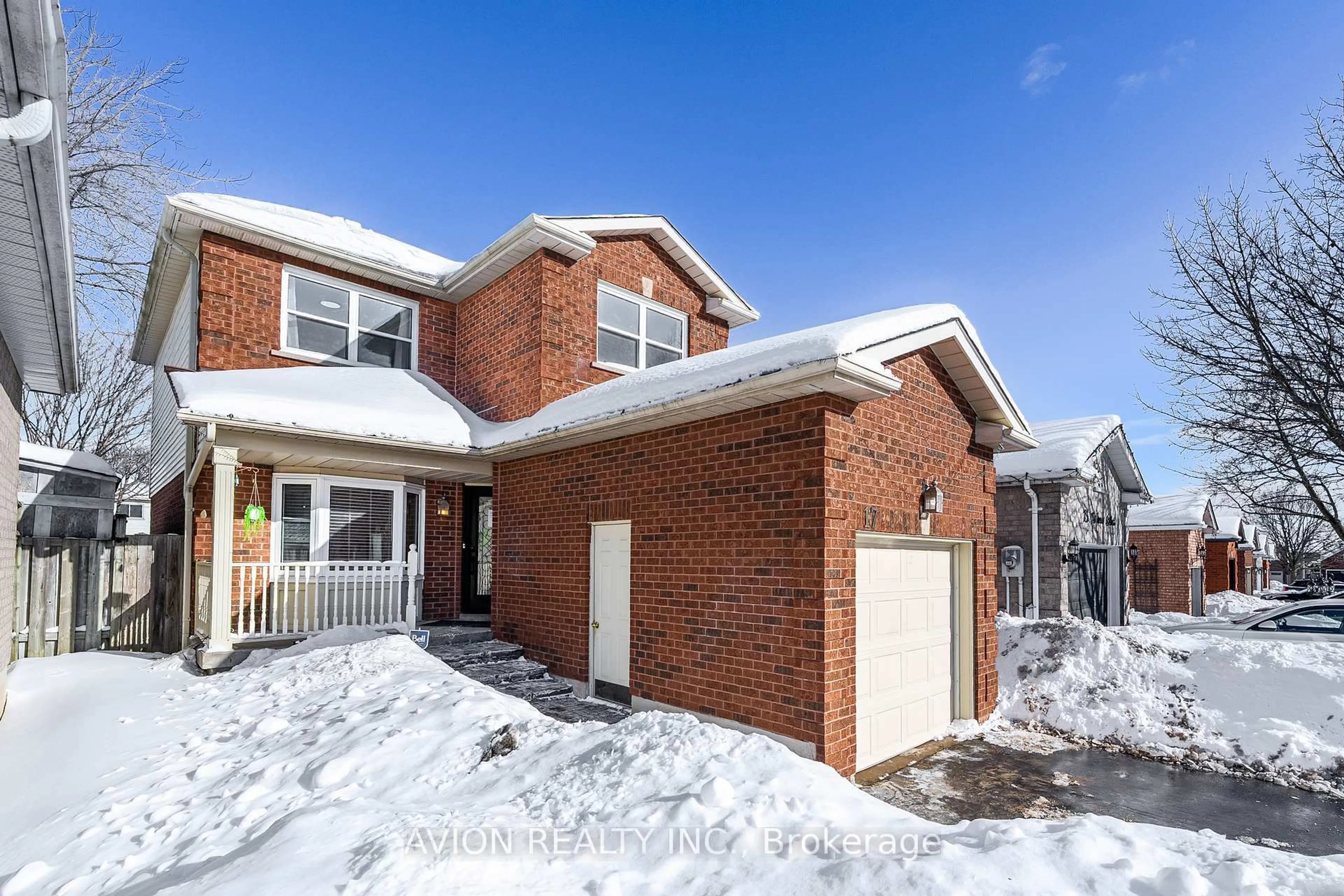 Home with brick exterior material, street for 17 Wrenn Blvd, Clarington Ontario L1C 4N1