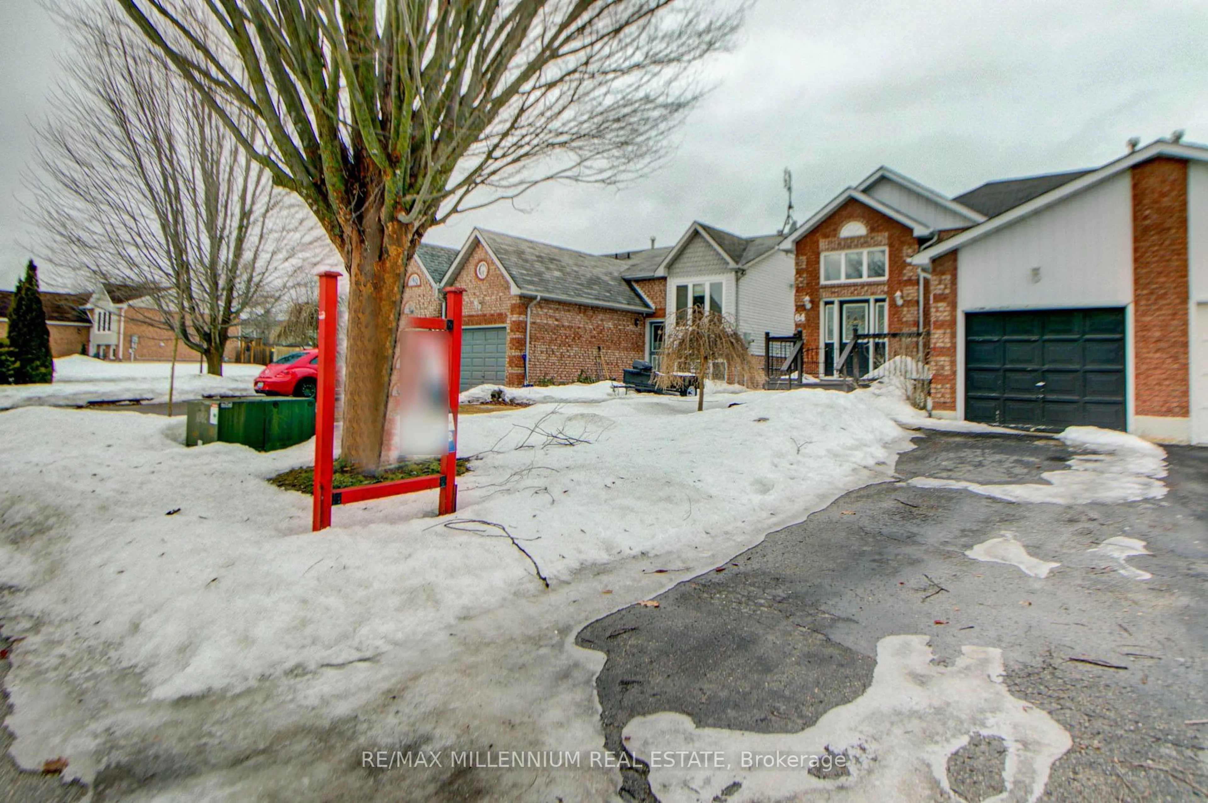 A pic from outside/outdoor area/front of a property/back of a property/a pic from drone, street for 64 Fenwick Ave, Clarington Ontario L1C 4S1