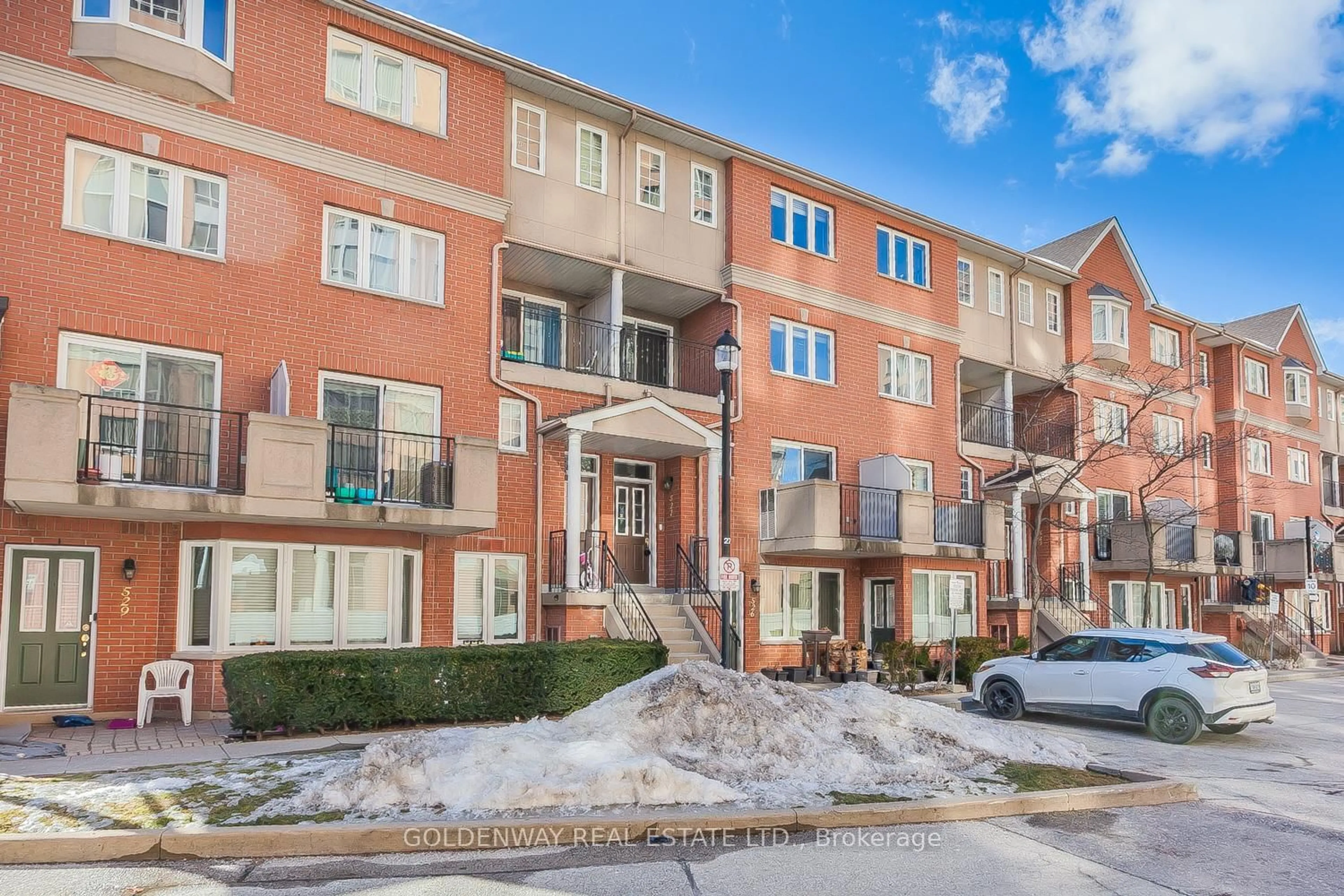 Home with brick exterior material, street for 1881 McNicoll Ave #527, Toronto Ontario M1V 5M2