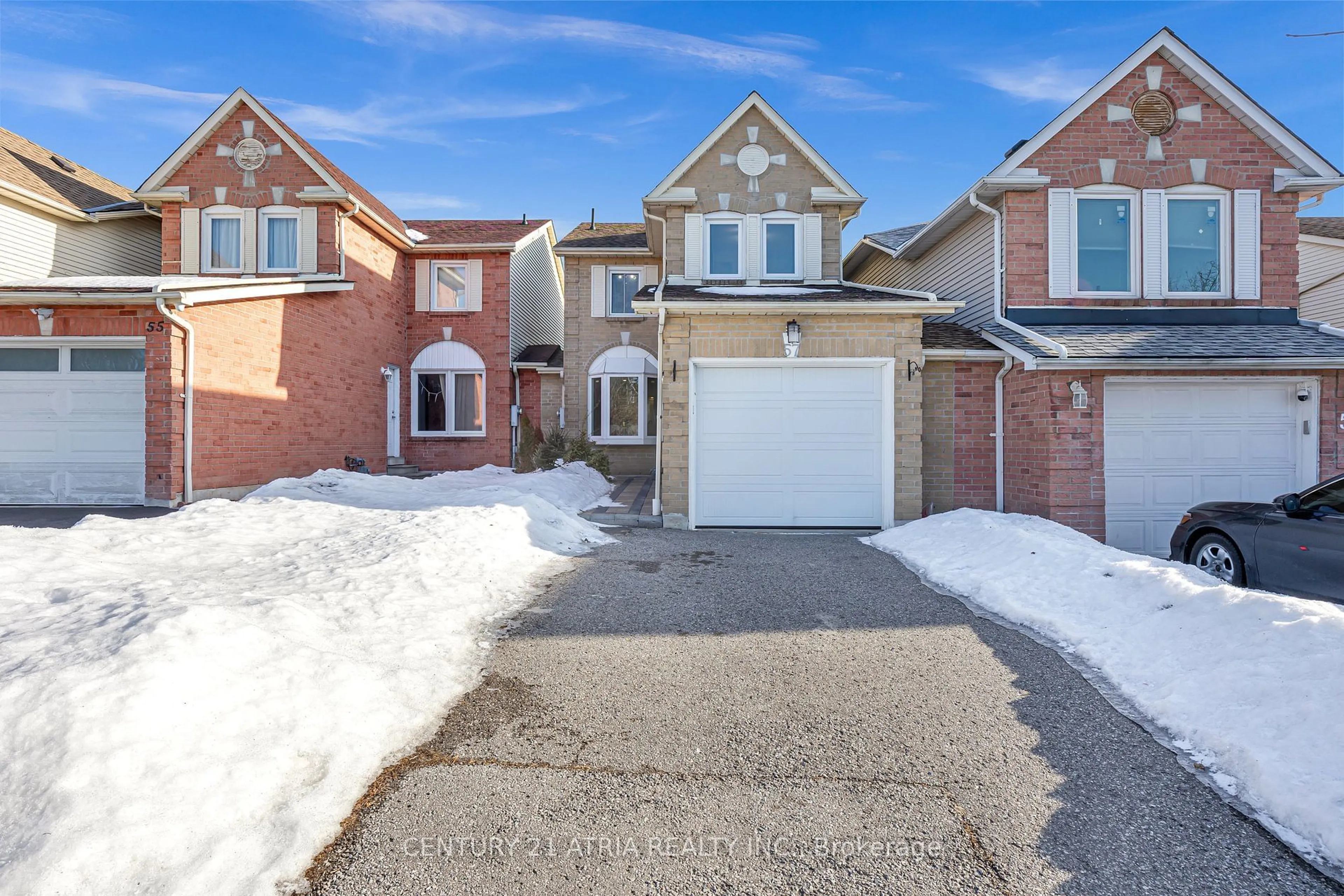 Home with brick exterior material, street for 57 Carr Dr, Ajax Ontario L1T 3E4