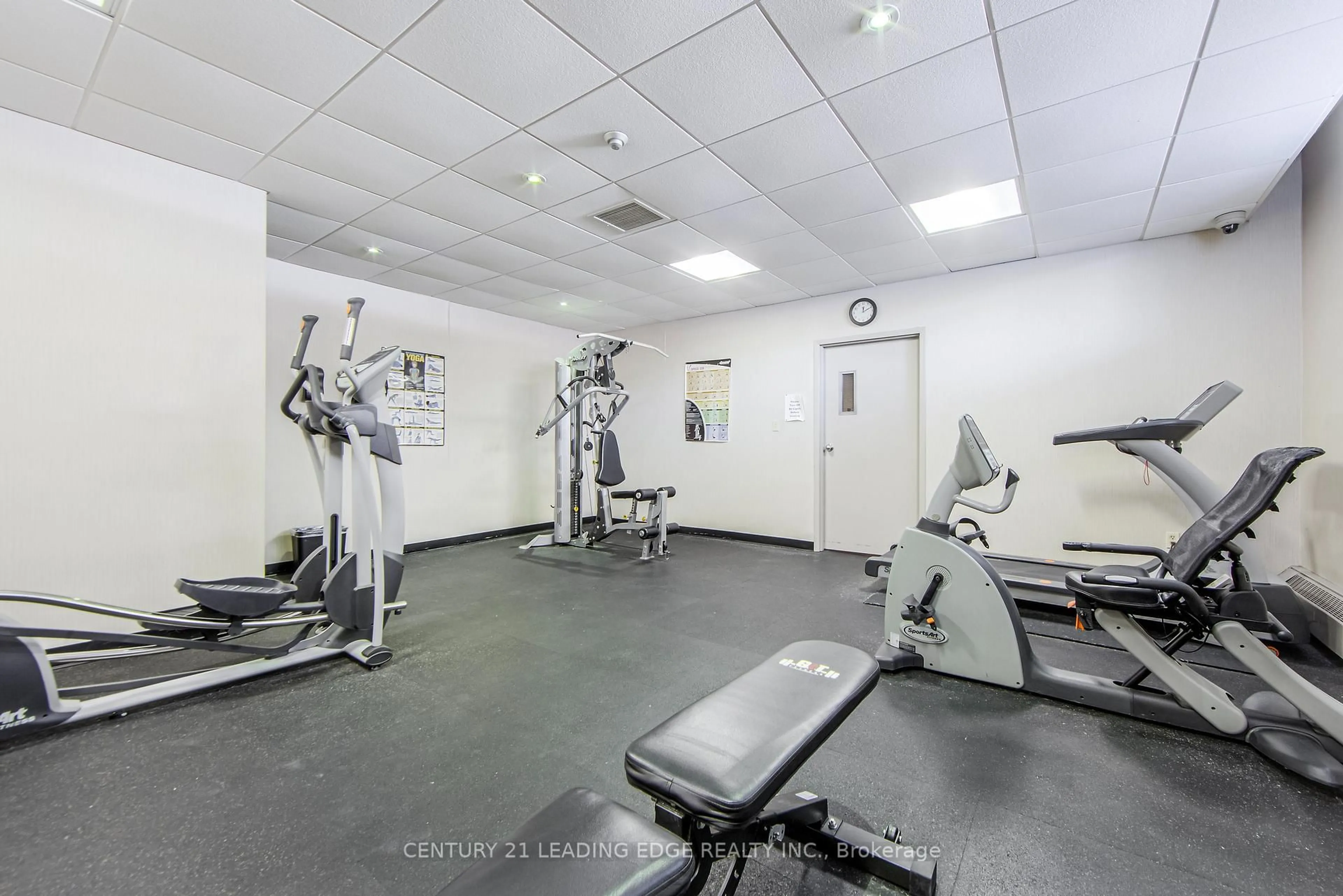 Gym or fitness room for 1250 Bridletowne Circ #912, Toronto Ontario M1W 2V1