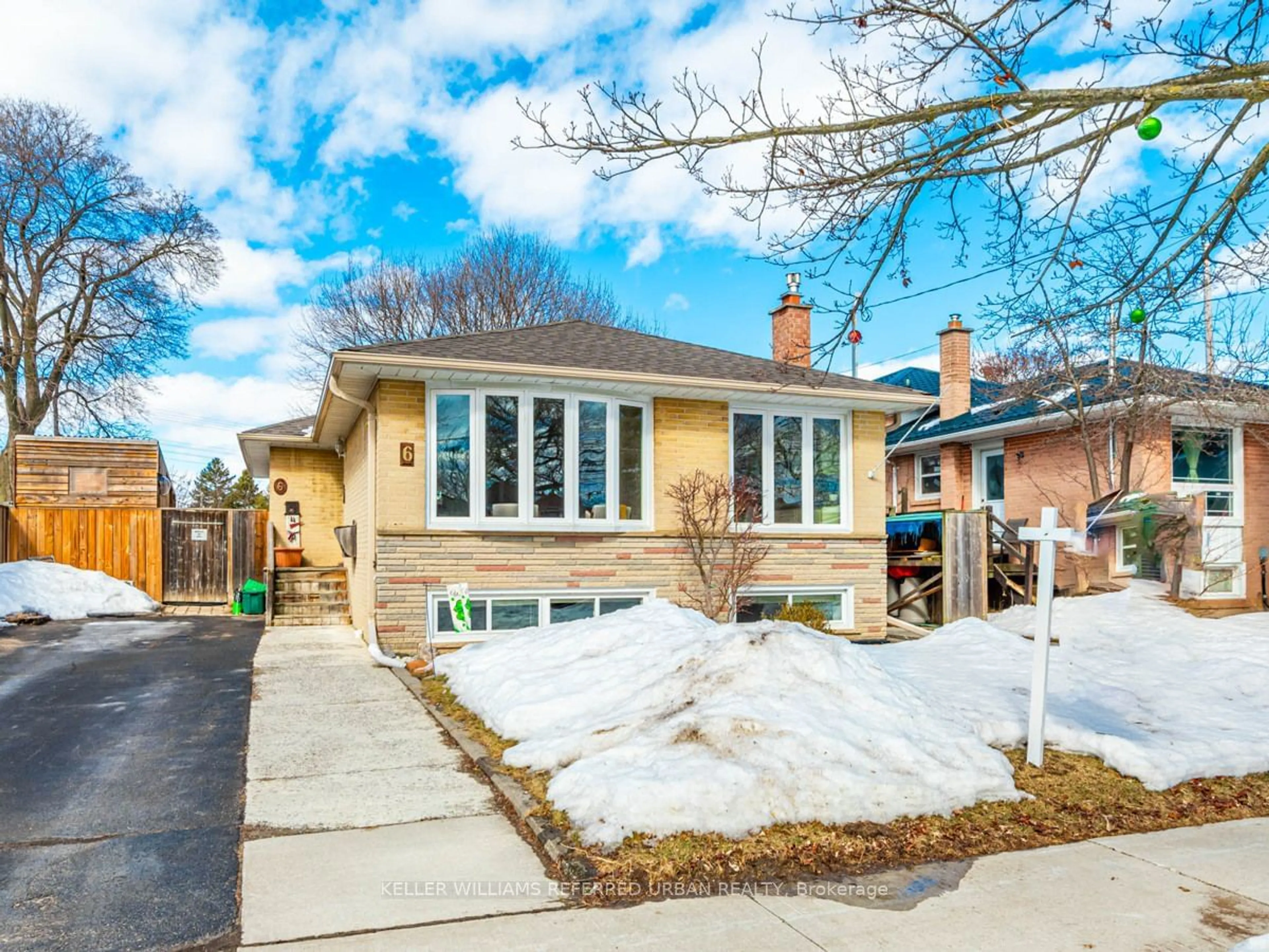 Home with brick exterior material, street for 6 Tralee Ave, Toronto Ontario M1G 3E4