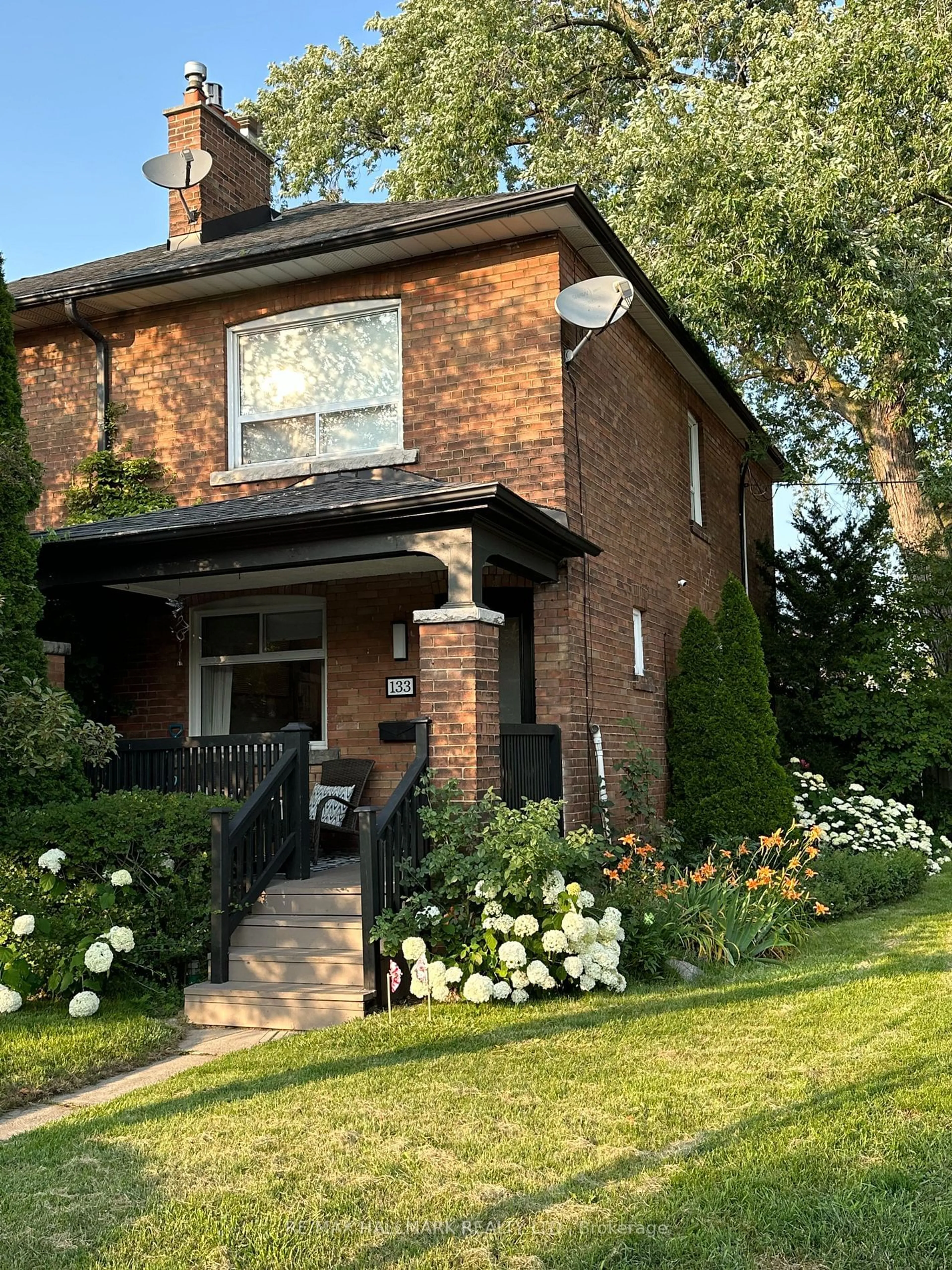 Home with brick exterior material, street for 133 Woodycrest Ave, Toronto Ontario M4J 3B7