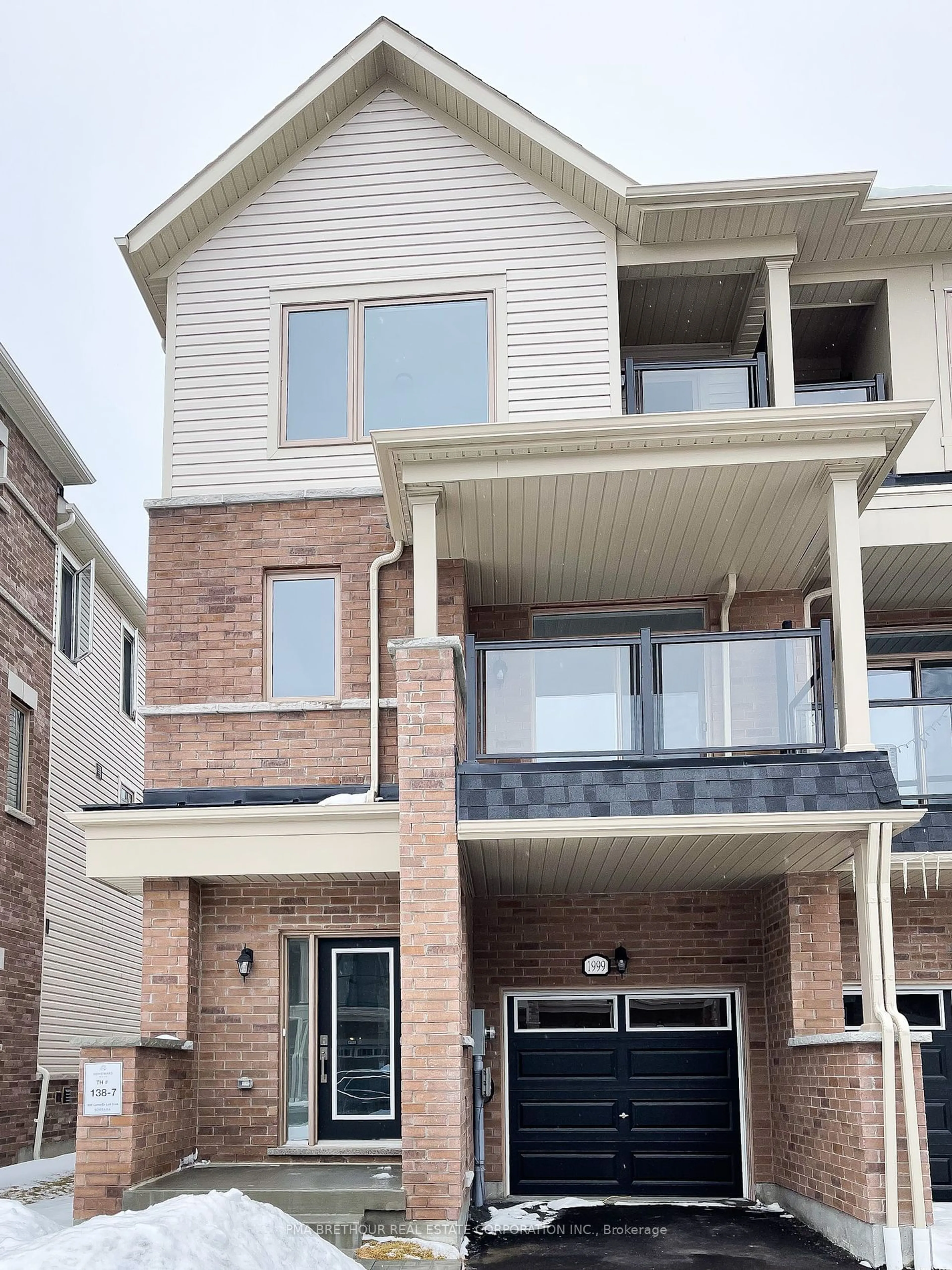 Home with brick exterior material, street for 1999 Cameron Lott Cres, Oshawa Ontario L1L 0S1