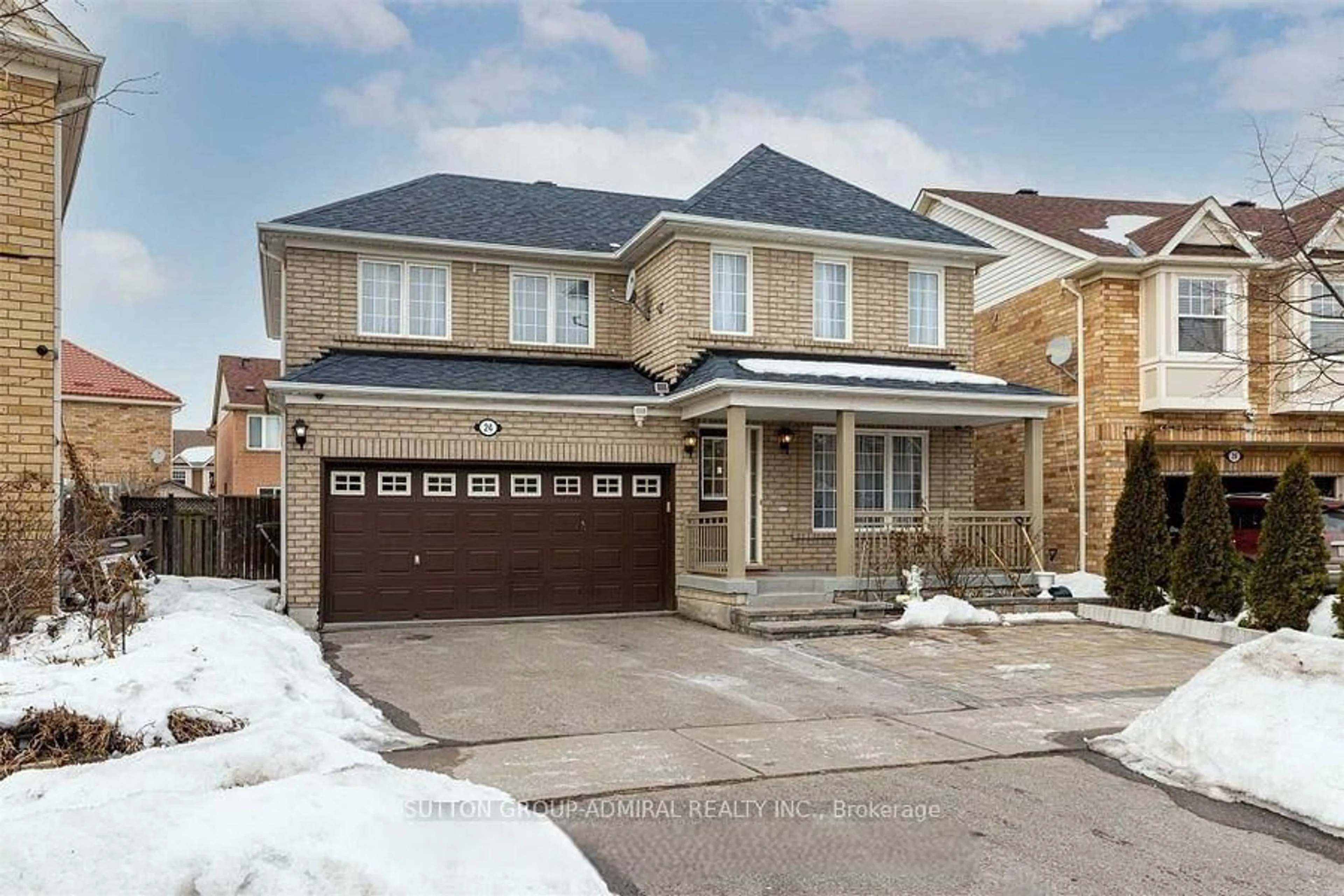 Home with brick exterior material, street for 24 Nanaberry St, Toronto Ontario M1X 1Y5