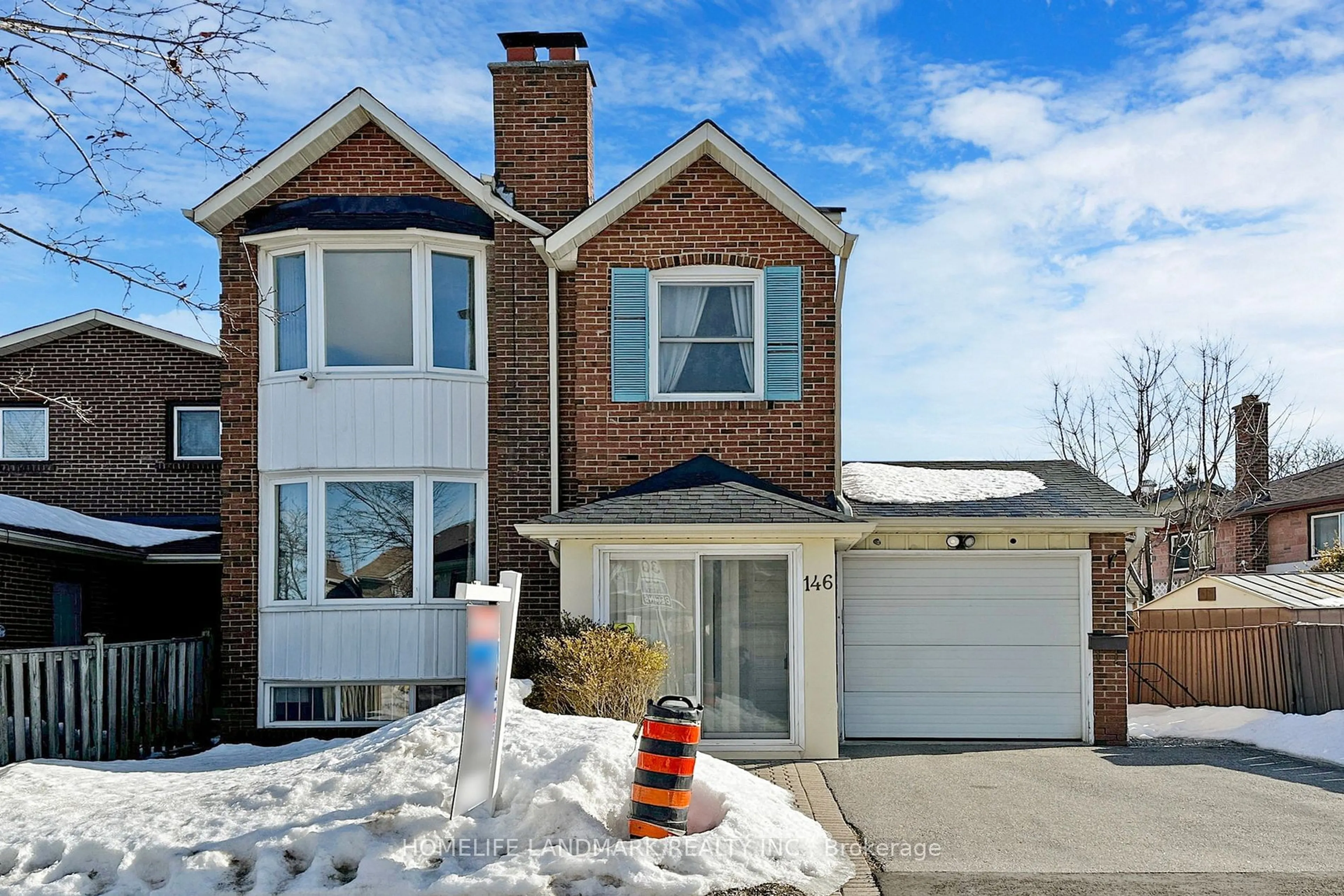 Home with brick exterior material, street for 146 Grenbeck Dr, Toronto Ontario M1V 2H6