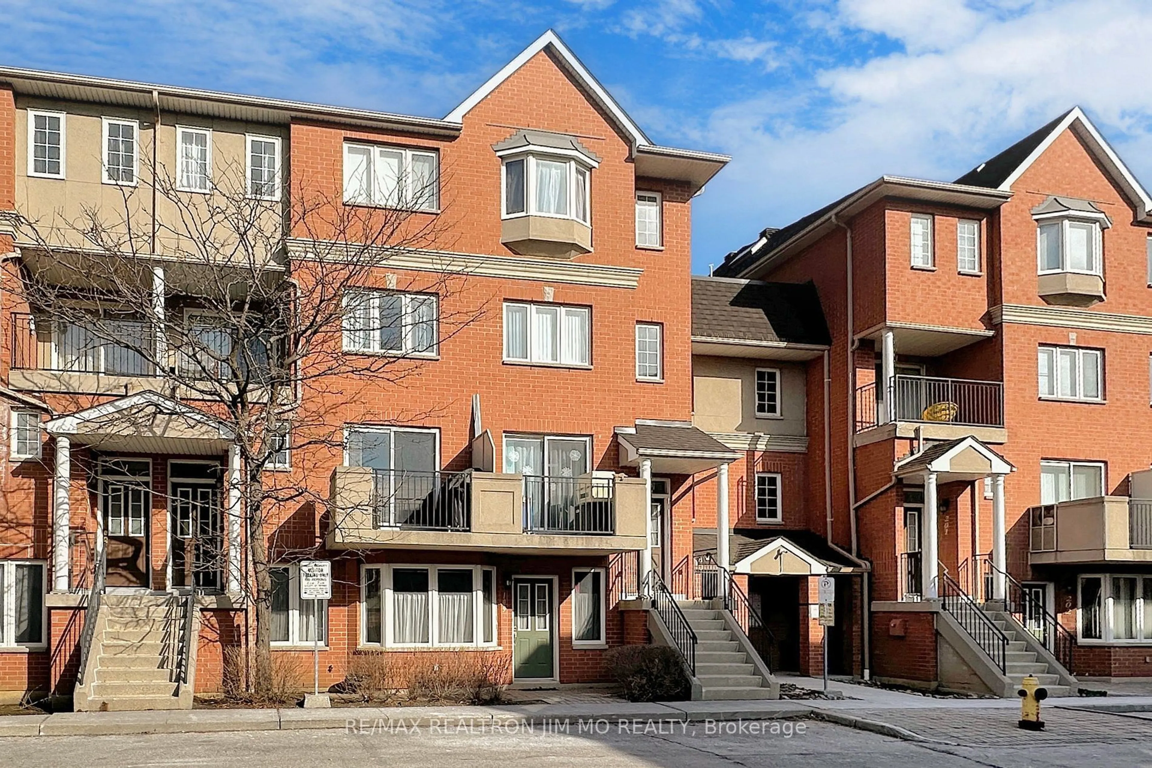 Home with brick exterior material, street for 1881 Mcnicoll Ave #110, Toronto Ontario M1V 5M2