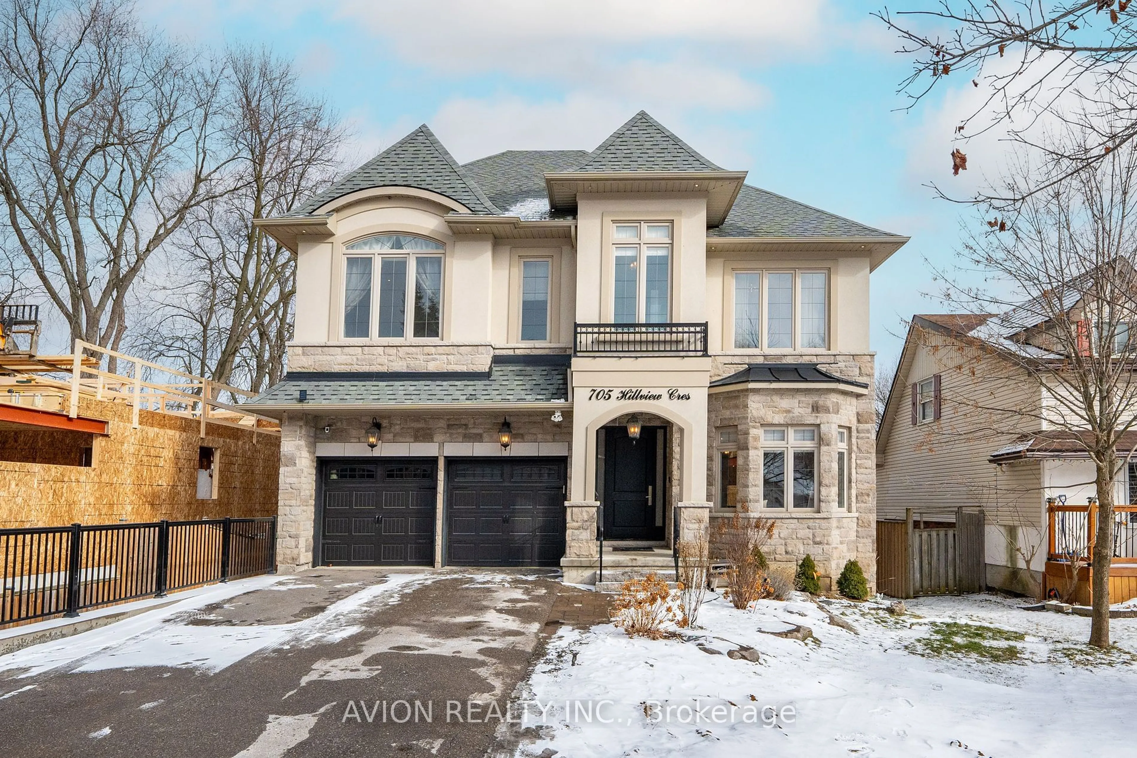 Home with brick exterior material, street for 705 Hillview Cres, Pickering Ontario L1W 2R6