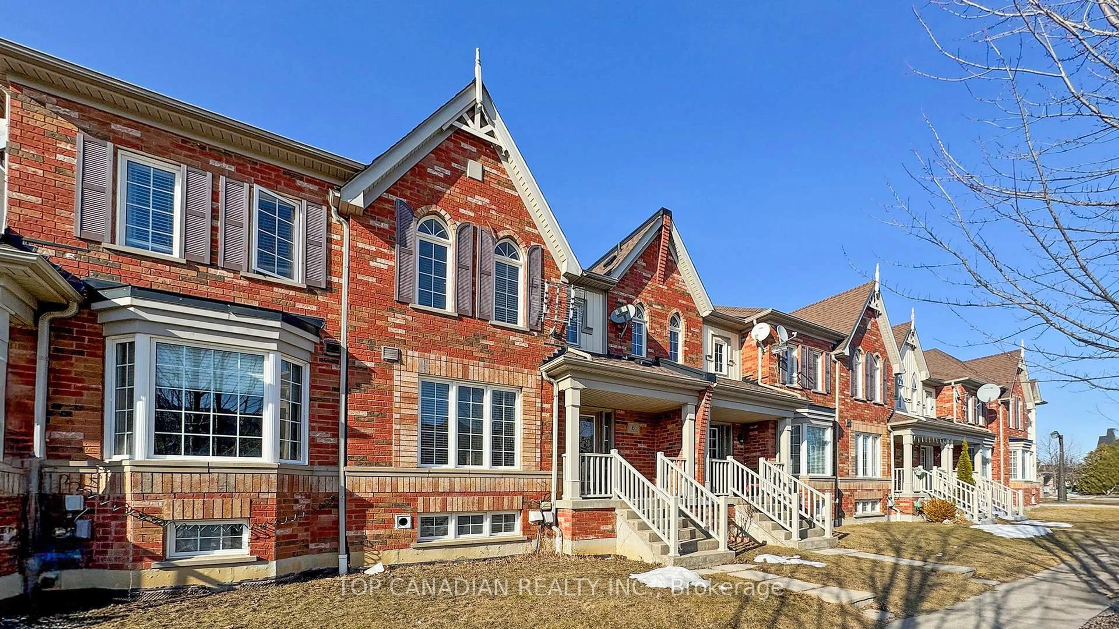 Home with brick exterior material, street for 6 Hinchcliff Gate, Ajax Ontario L1T 0A2