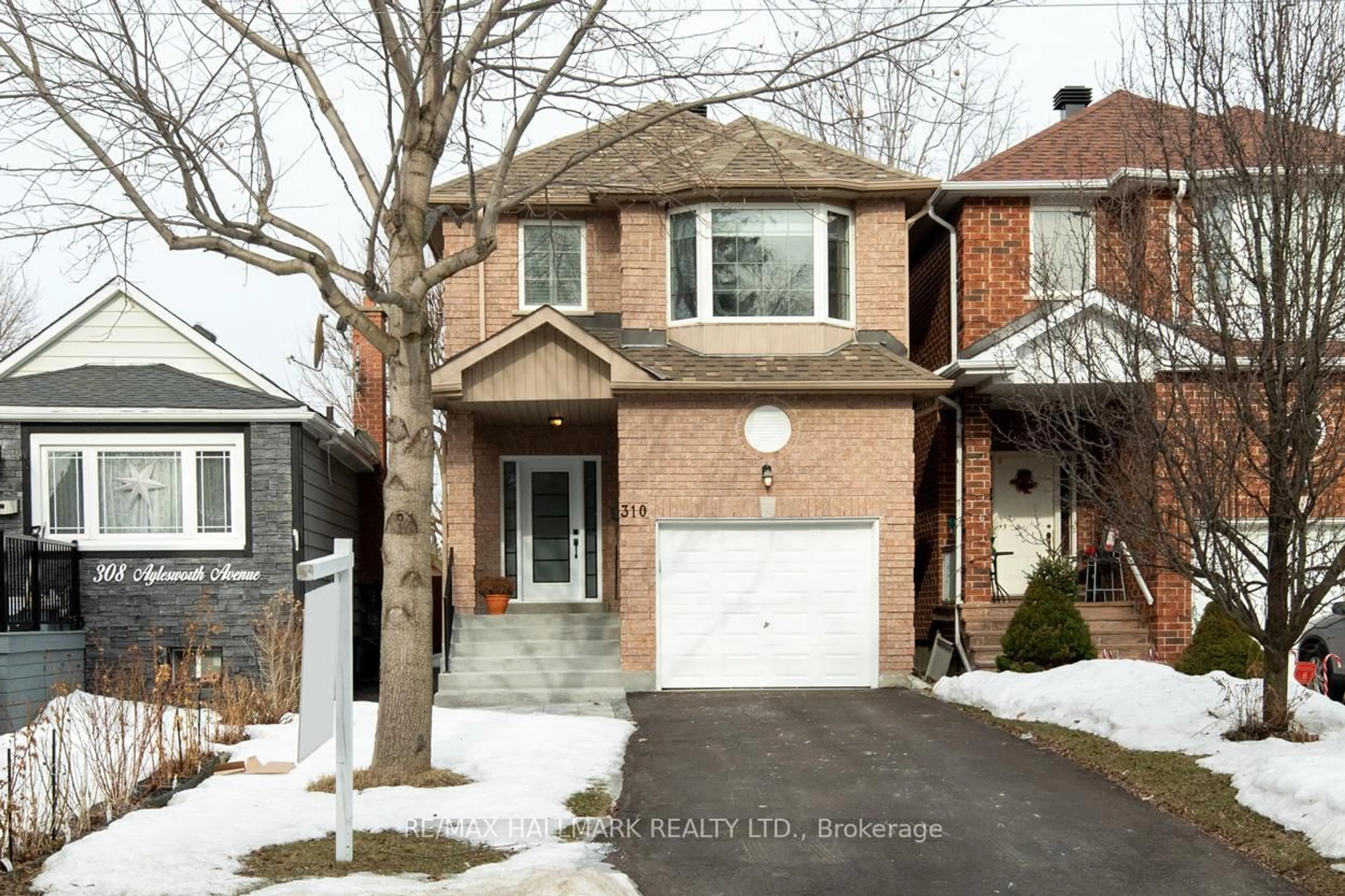 Home with brick exterior material, street for 310 Aylesworth Ave, Toronto Ontario M1N 2K2