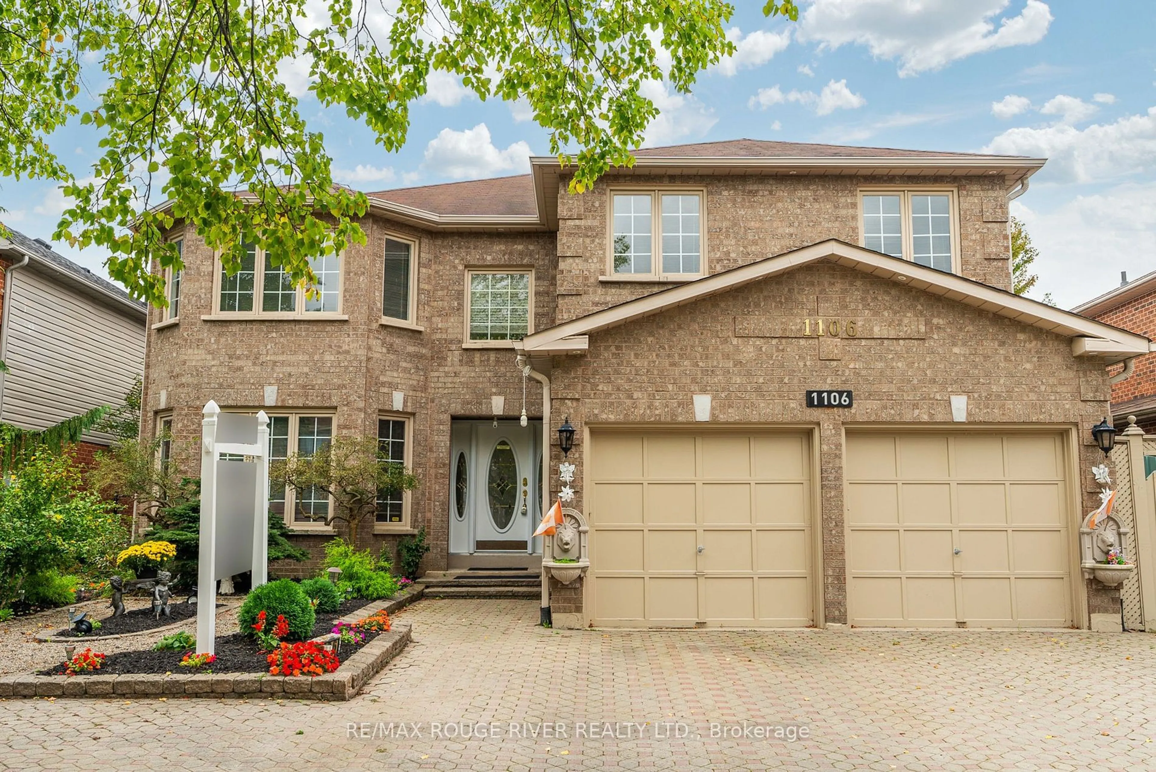 Home with brick exterior material, street for 1106 Ridge Valley Dr, Oshawa Ontario L1K 2E2