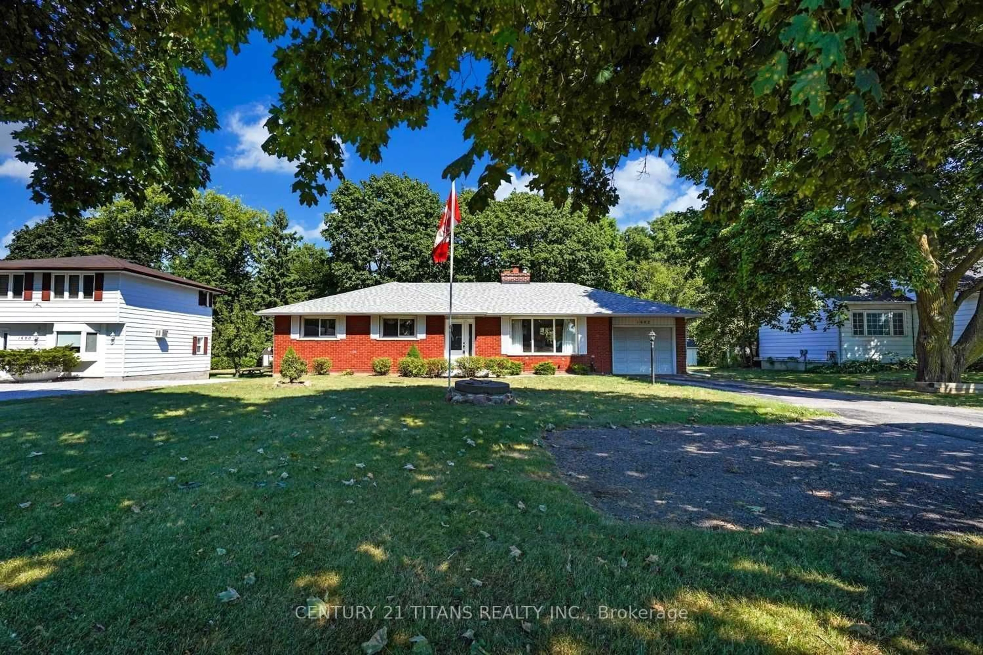 A pic from outside/outdoor area/front of a property/back of a property/a pic from drone, unknown for 1602 Highway 2 N/A, Clarington Ontario L1E 2R7