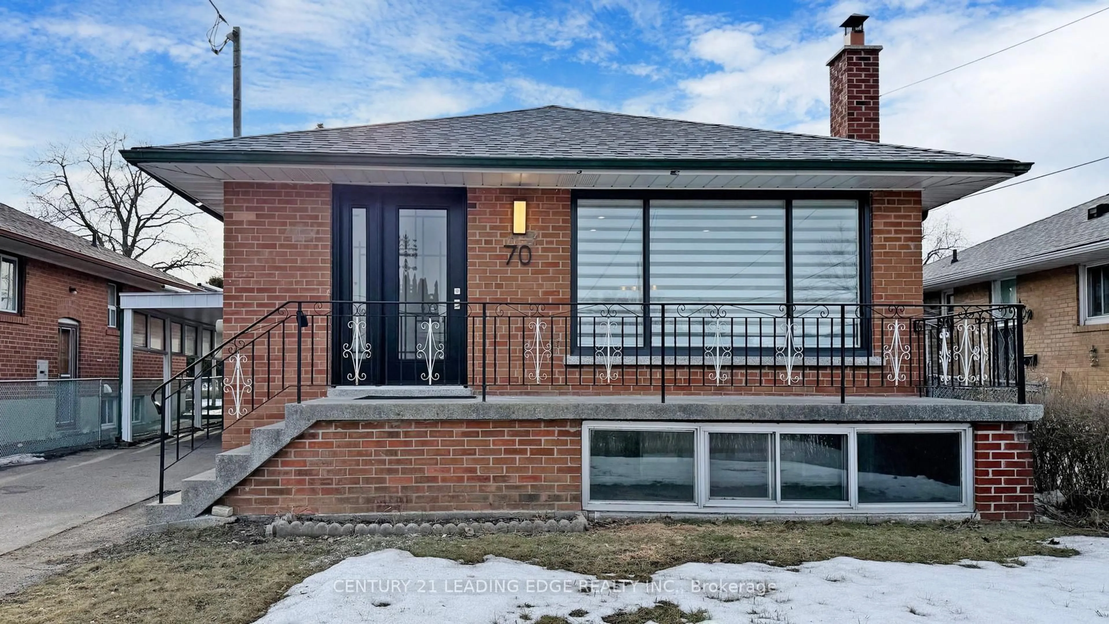 Home with brick exterior material, street for 70 Wexford Blvd, Toronto Ontario M1R 1L3