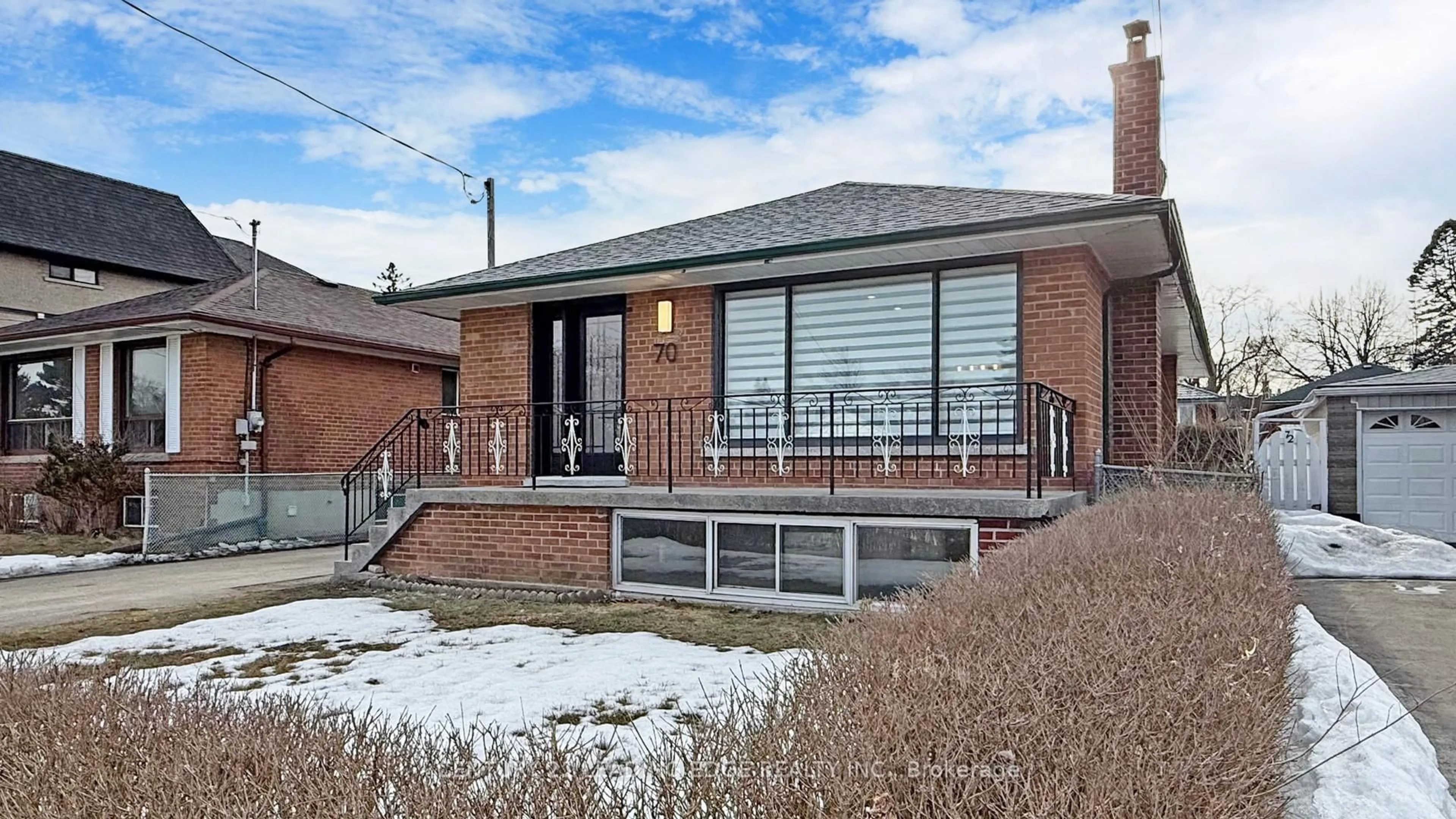 Home with brick exterior material, street for 70 Wexford Blvd, Toronto Ontario M1R 1L3