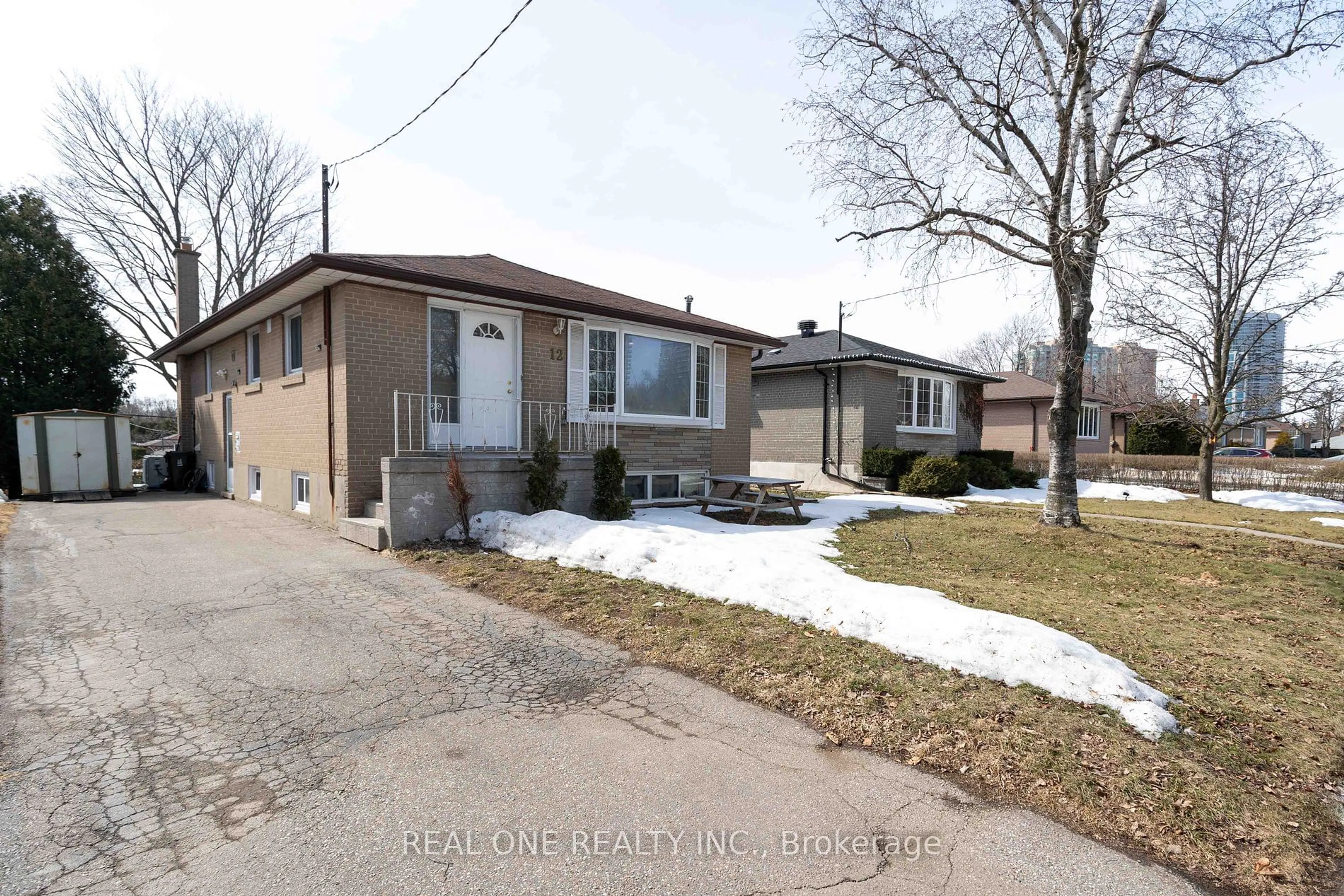 Home with brick exterior material, street for 12 Wincrest Dr, Toronto Ontario M1P 4J4