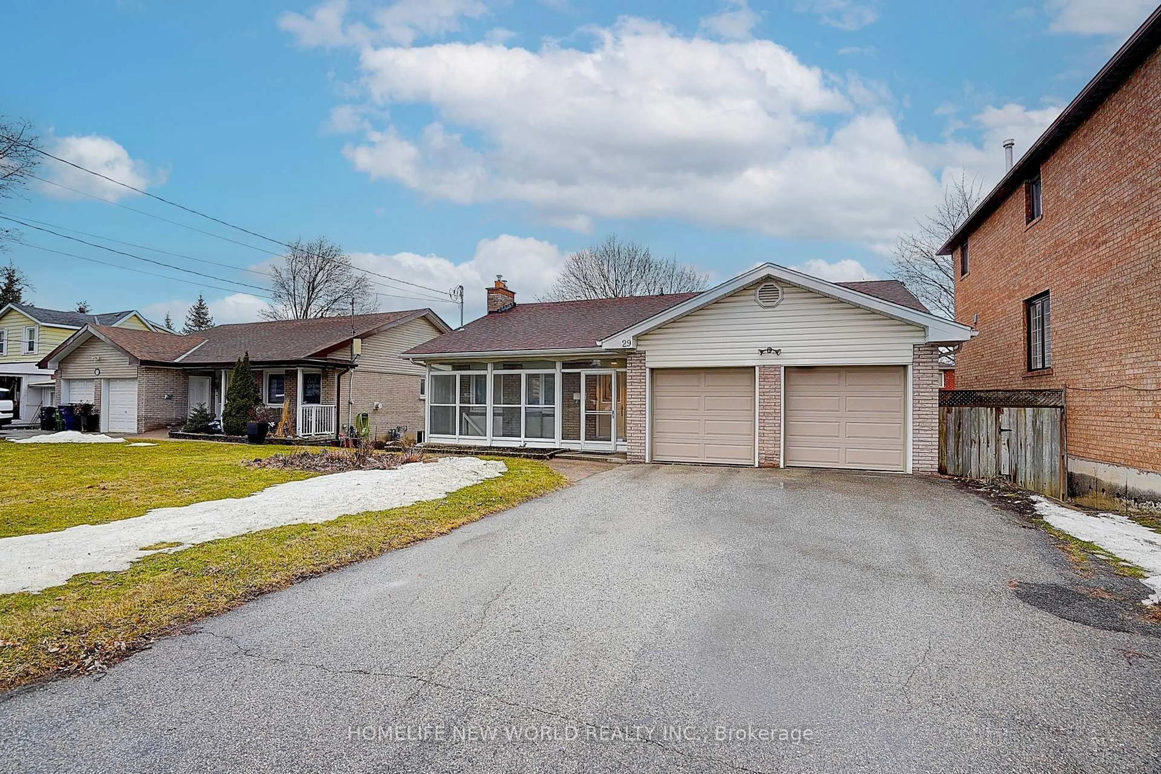 Home with brick exterior material, street for 29 McDairmid Rd, Toronto Ontario M1S 1Z5