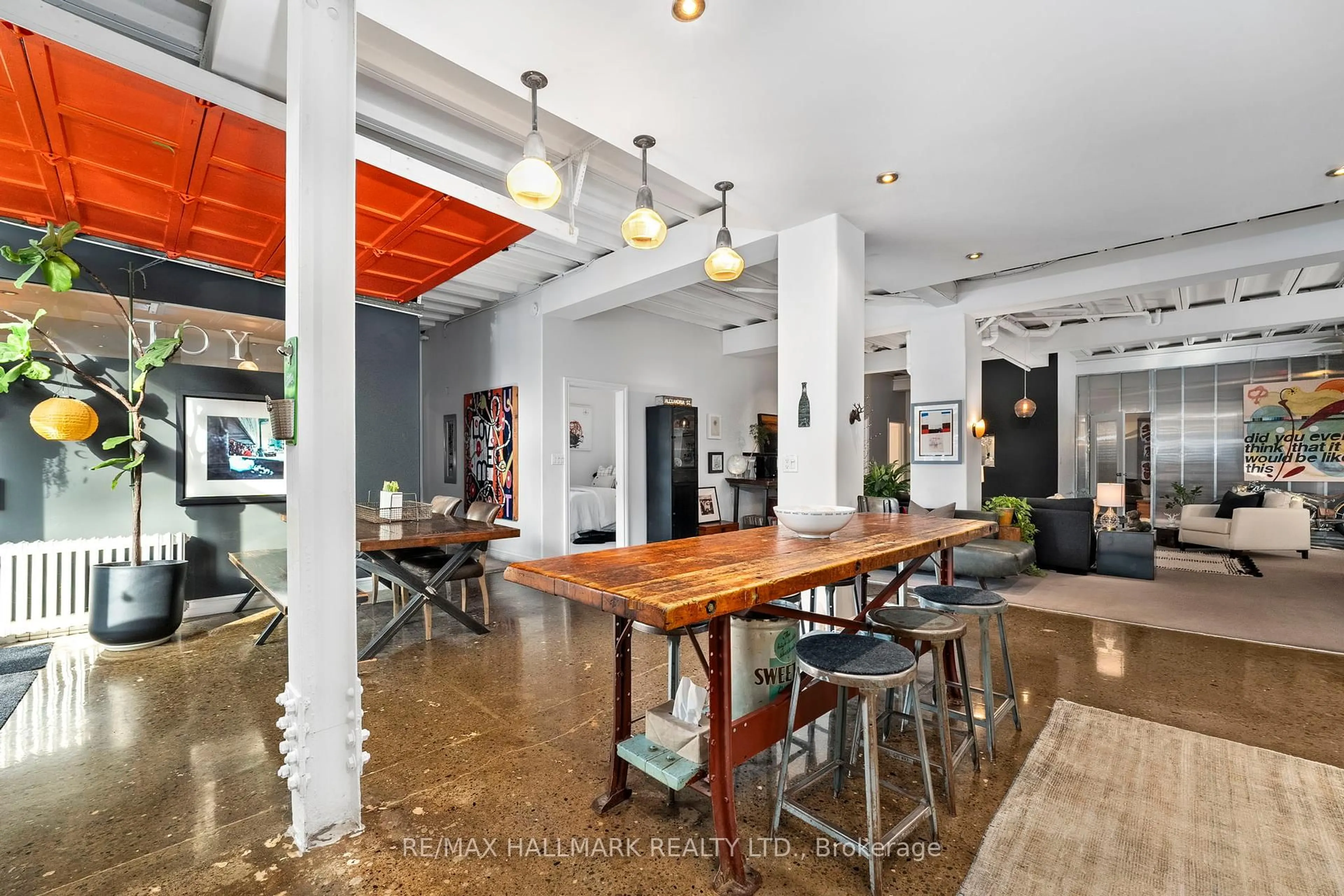 Dining room, unknown for 2B Minto St #Loft 2, Toronto Ontario M4L 1B6