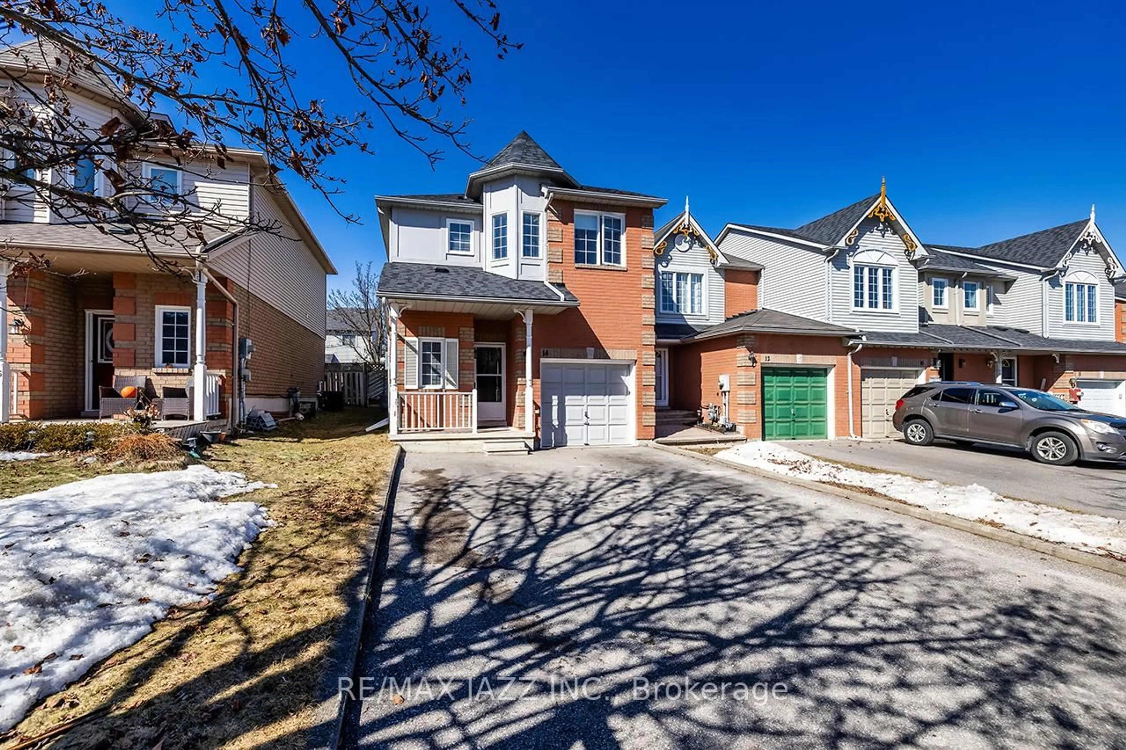 Home with brick exterior material, street for 14 Trewin Lane, Clarington Ontario L1C 4W9