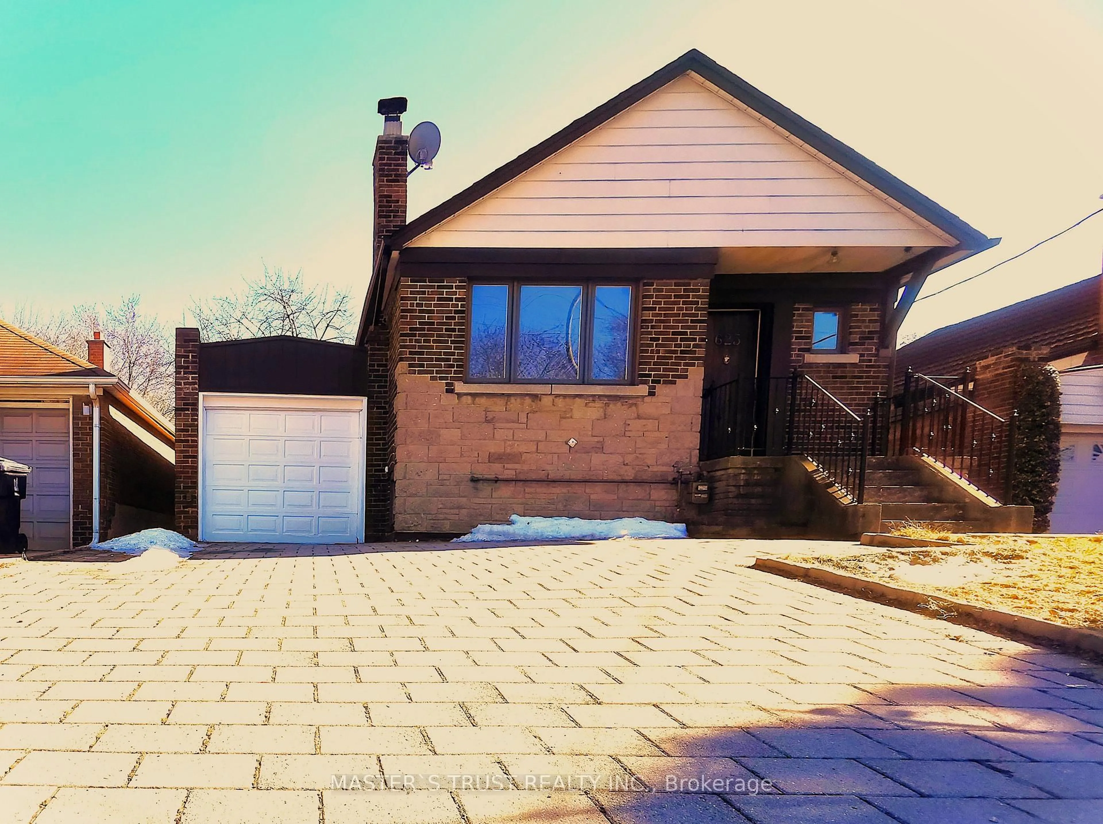 Home with brick exterior material, street for 623 O' Connor Dr, Toronto Ontario M4C 3A5