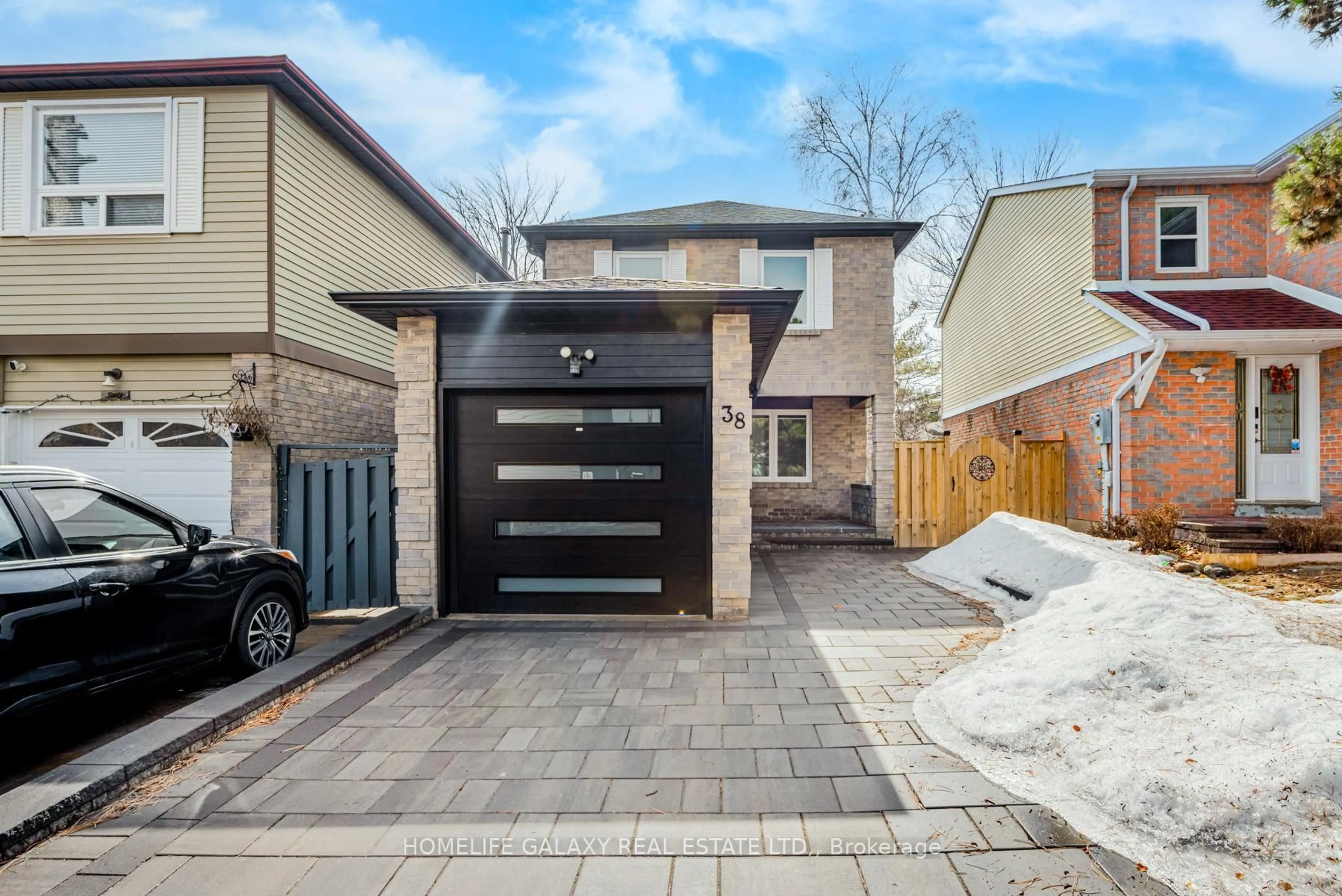 Home with brick exterior material, street for 38 Scarfair Path Way #19, Toronto Ontario M1B 4E7