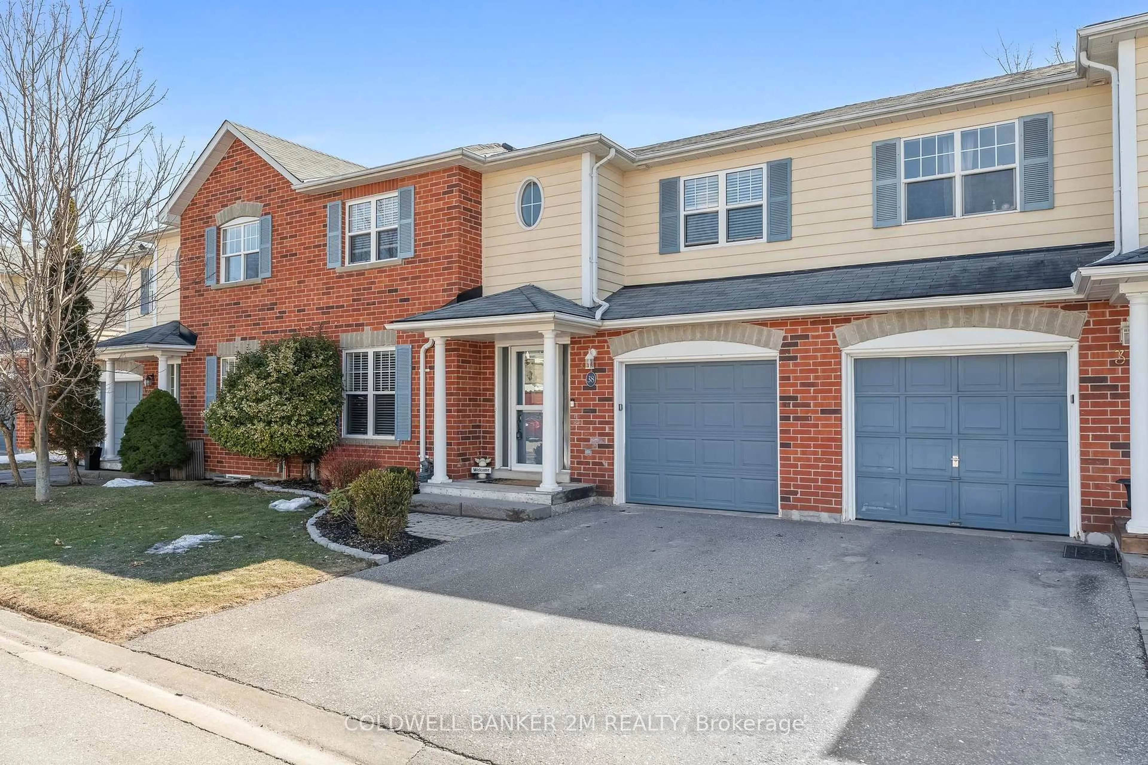 Home with brick exterior material, street for 2800 Courtice Rd #38, Clarington Ontario L1E 2M6