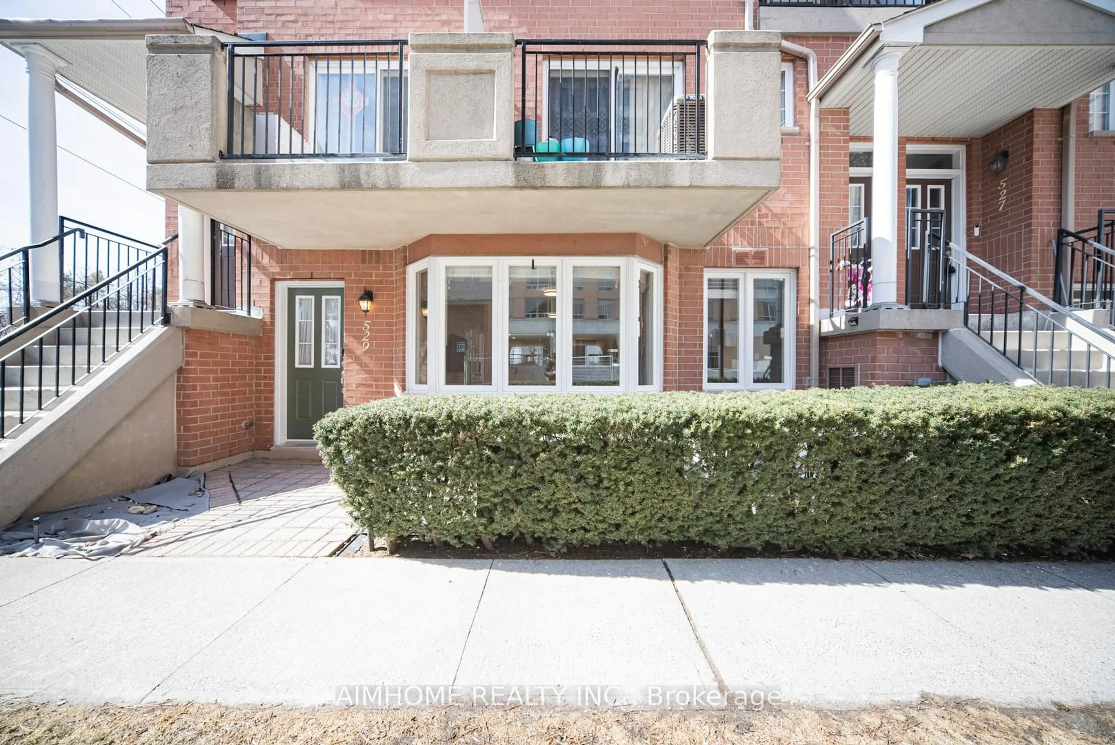 Patio, street for 1881 McNicoll Ave #529, Toronto Ontario M1V 5M2