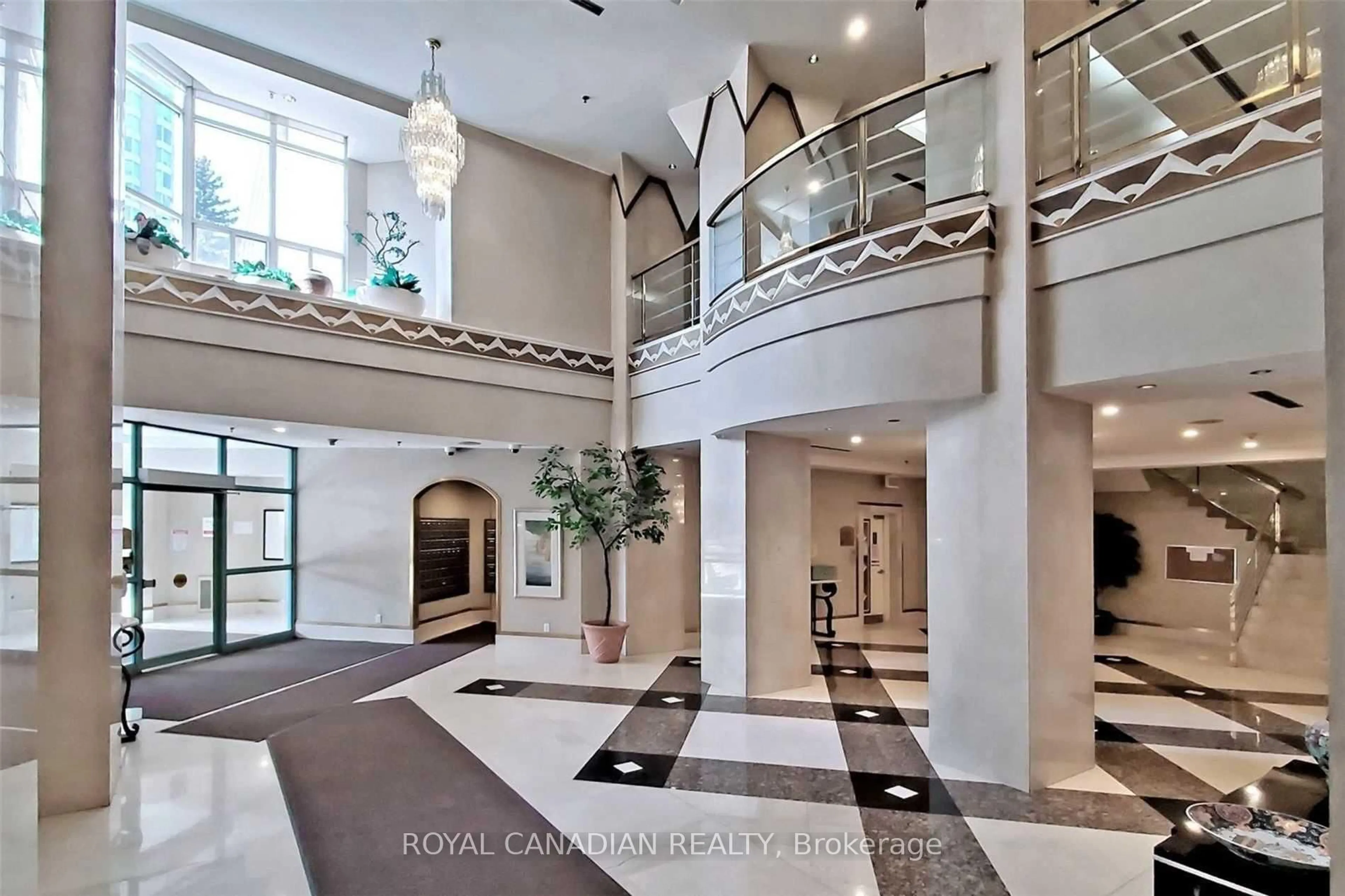 Indoor foyer for 88 Corporate Dr #2418, Toronto Ontario M1H 3G6