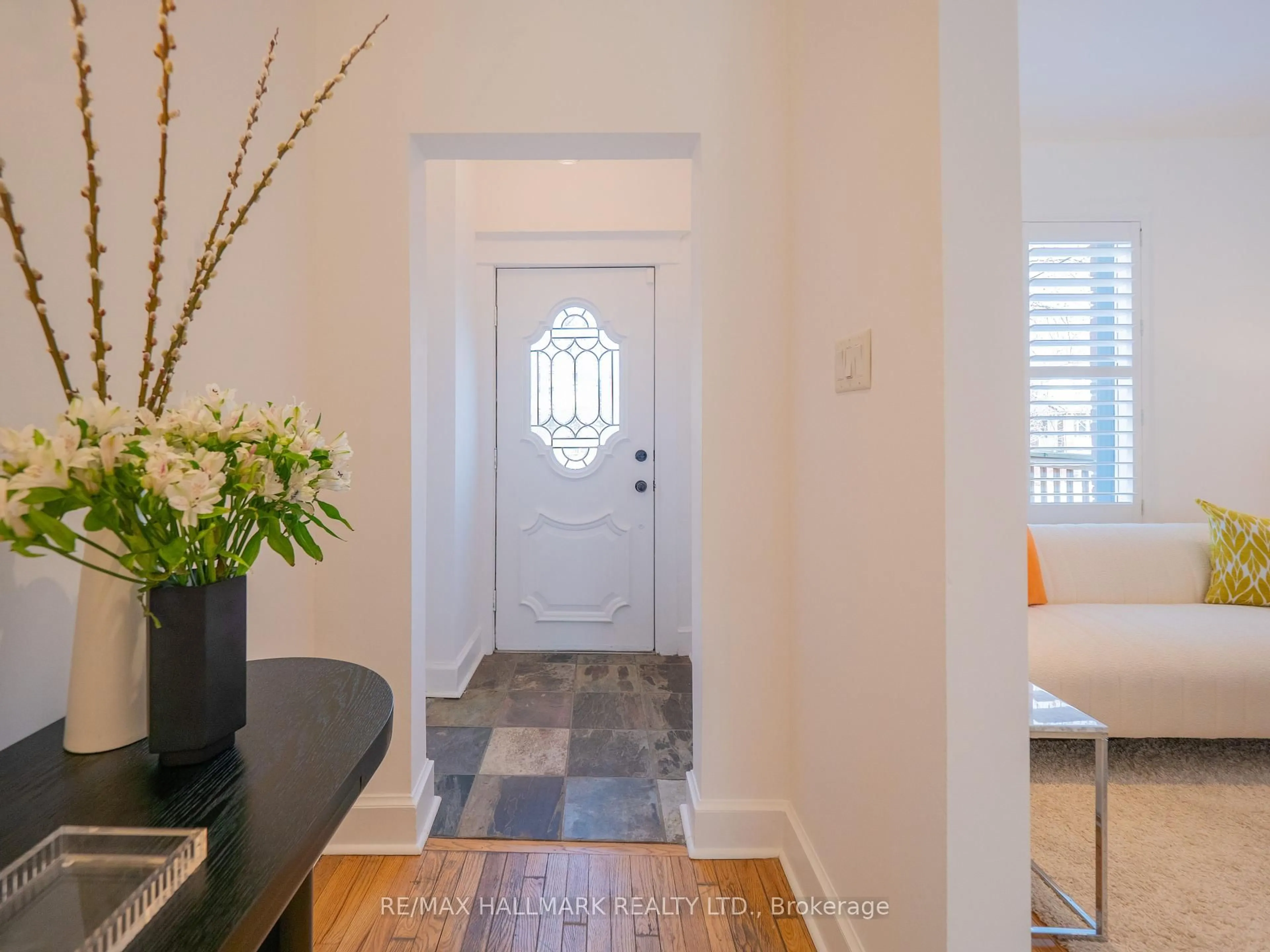 Indoor entryway for 99 Browning Ave, Toronto Ontario M4K 1W2