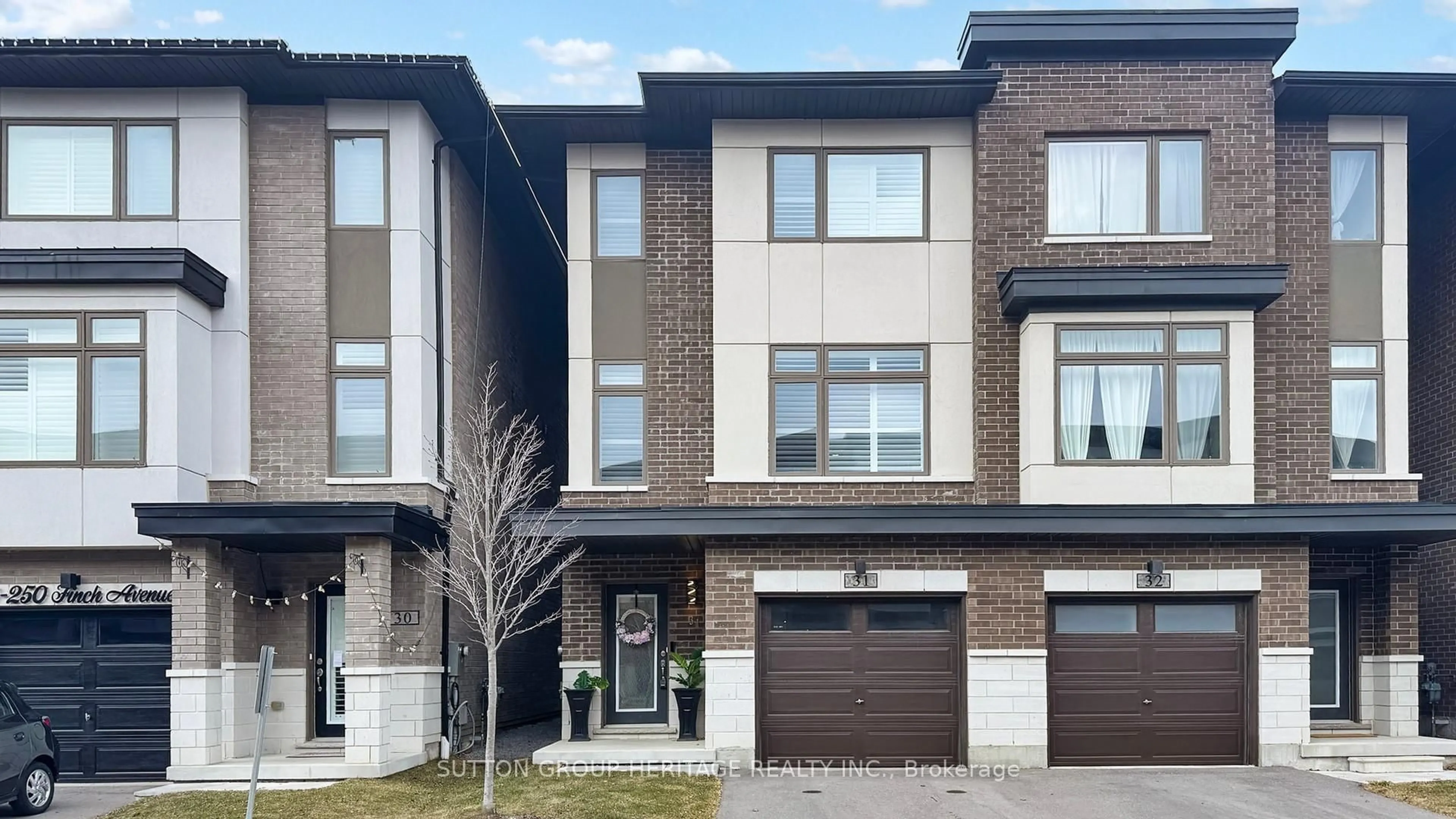 Home with brick exterior material, street for 250 Finch Ave #31, Pickering Ontario L1V 0G6