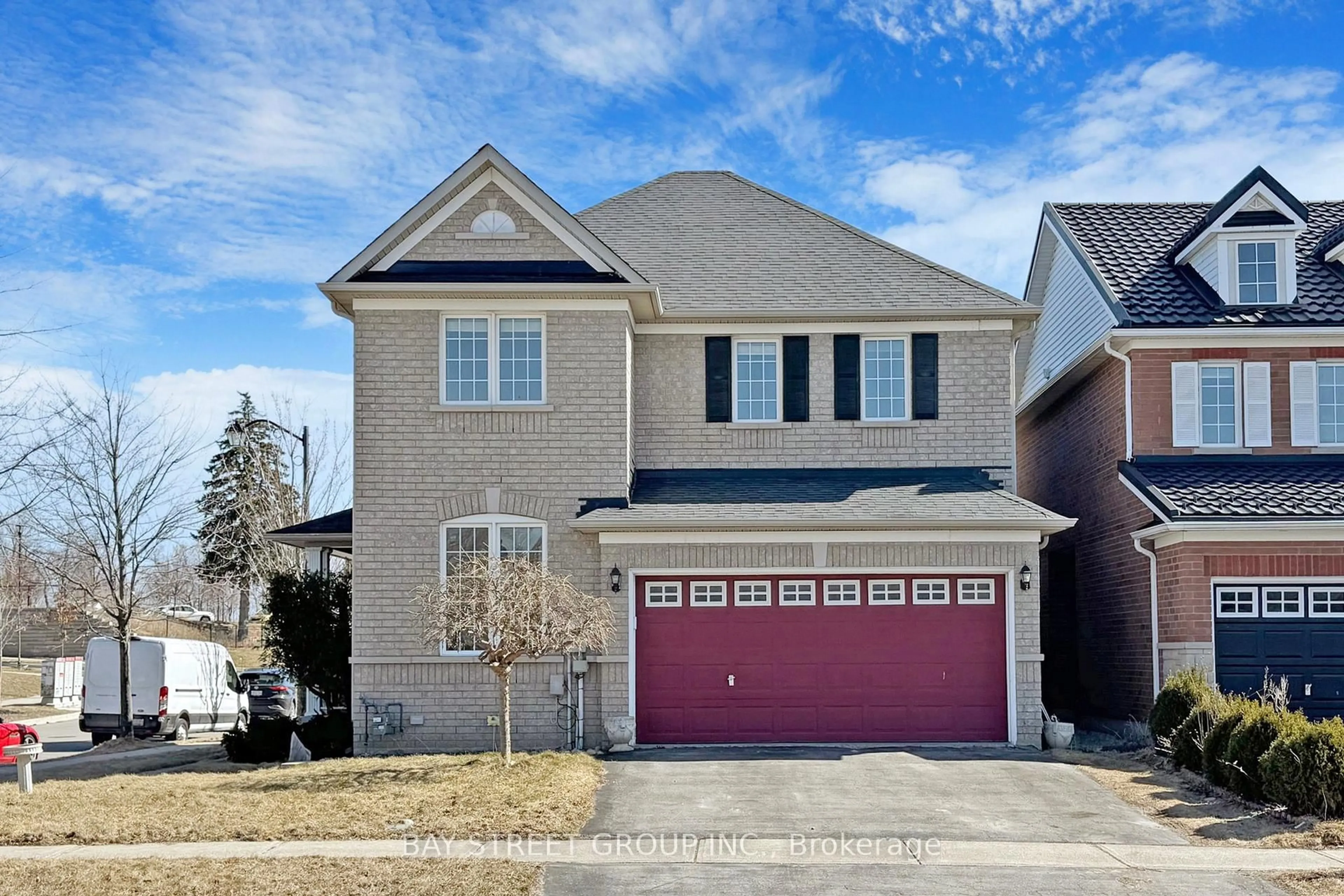 Home with vinyl exterior material, street for 1 Mac Frost Way, Toronto Ontario M1X 2A7