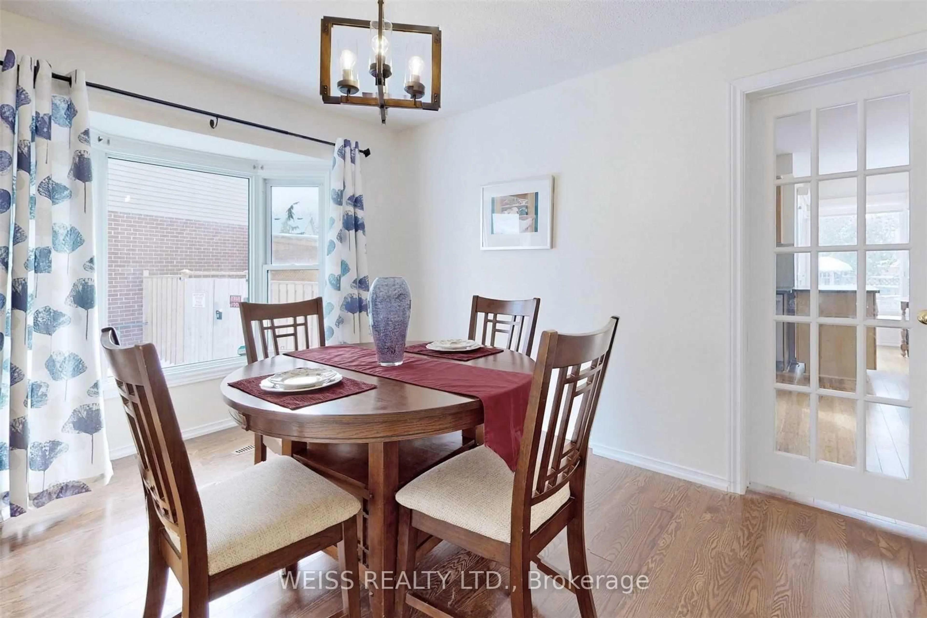 Dining room, wood/laminate floor for 43 Walker Cres, Ajax Ontario L1S 5B5