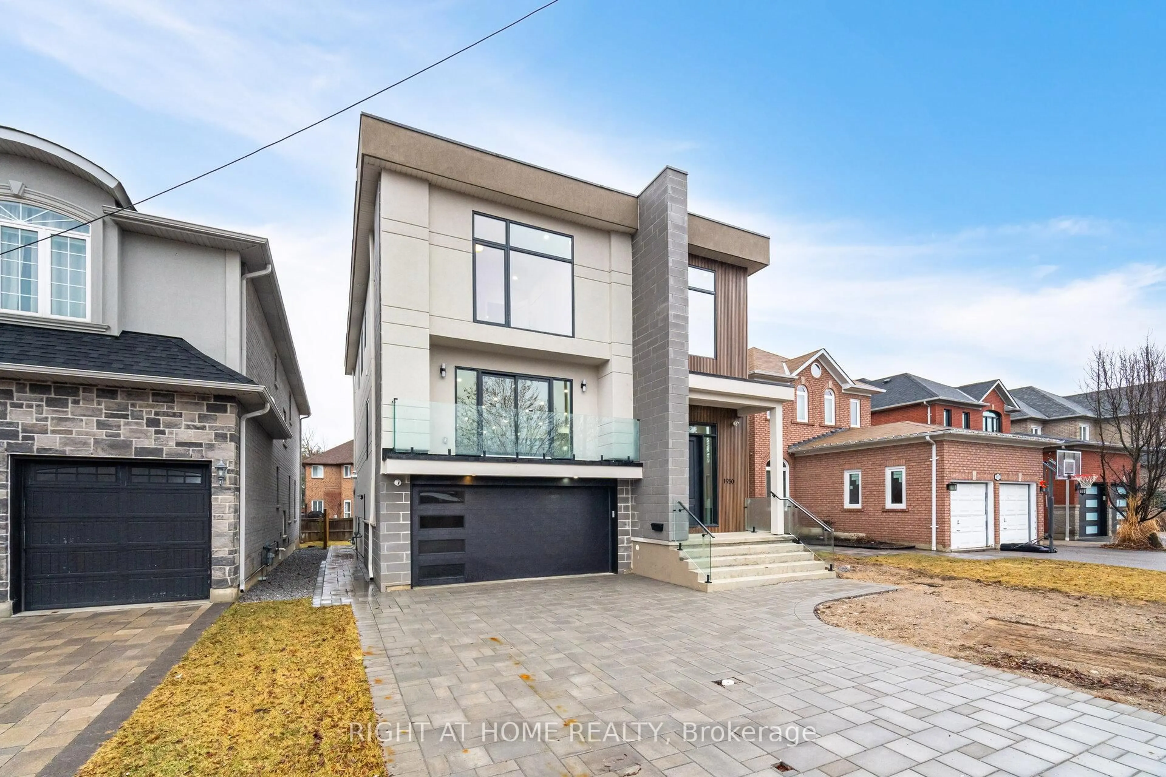 Home with brick exterior material, street for 1950 Rosebank Rd, Pickering Ontario L1V 1P8