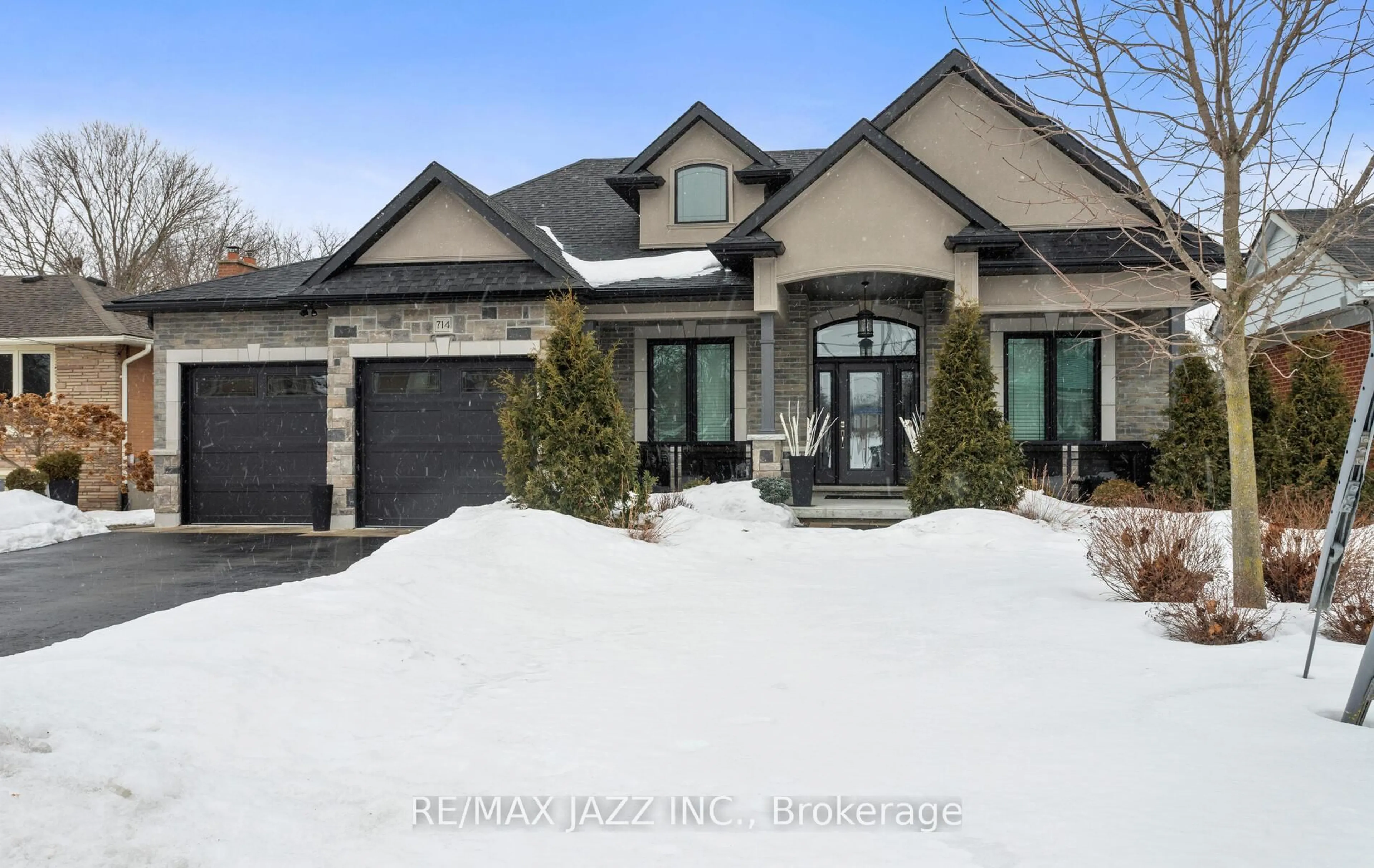 Home with brick exterior material, street for 714 Bessborough Dr, Oshawa Ontario L1G 4H2