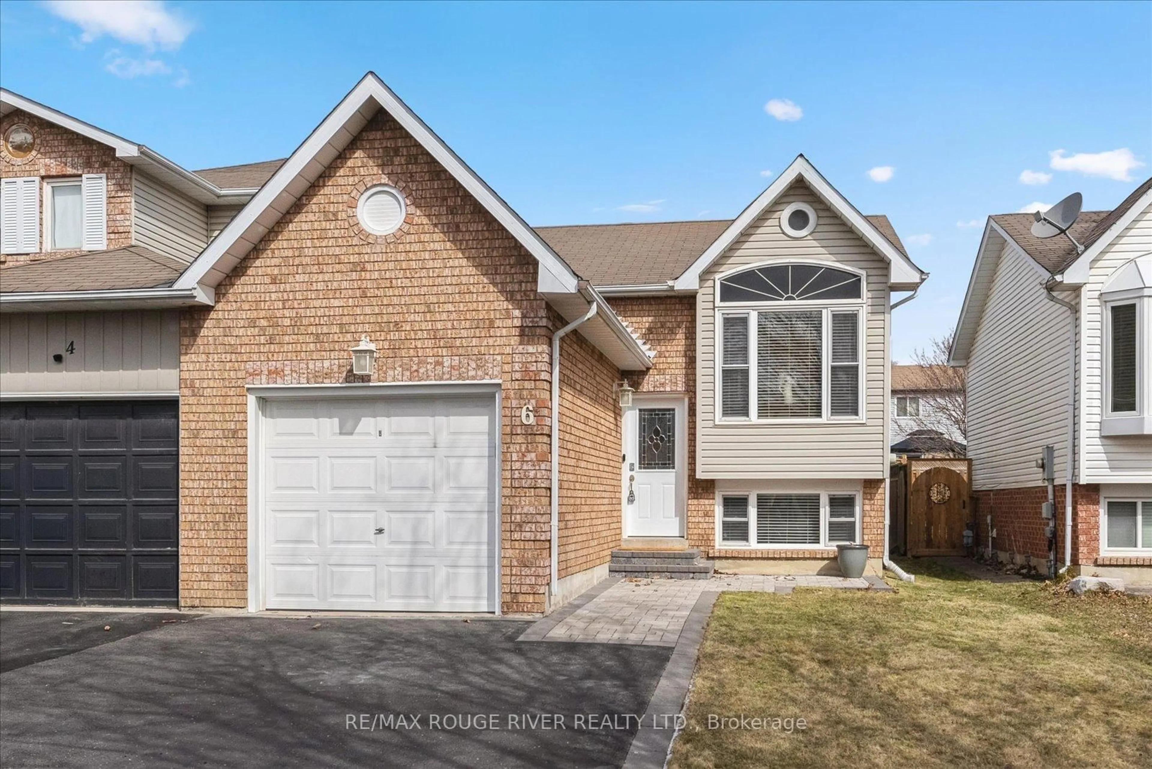 Home with brick exterior material, street for 6 Fenwick Ave, Clarington Ontario L1C 4R6