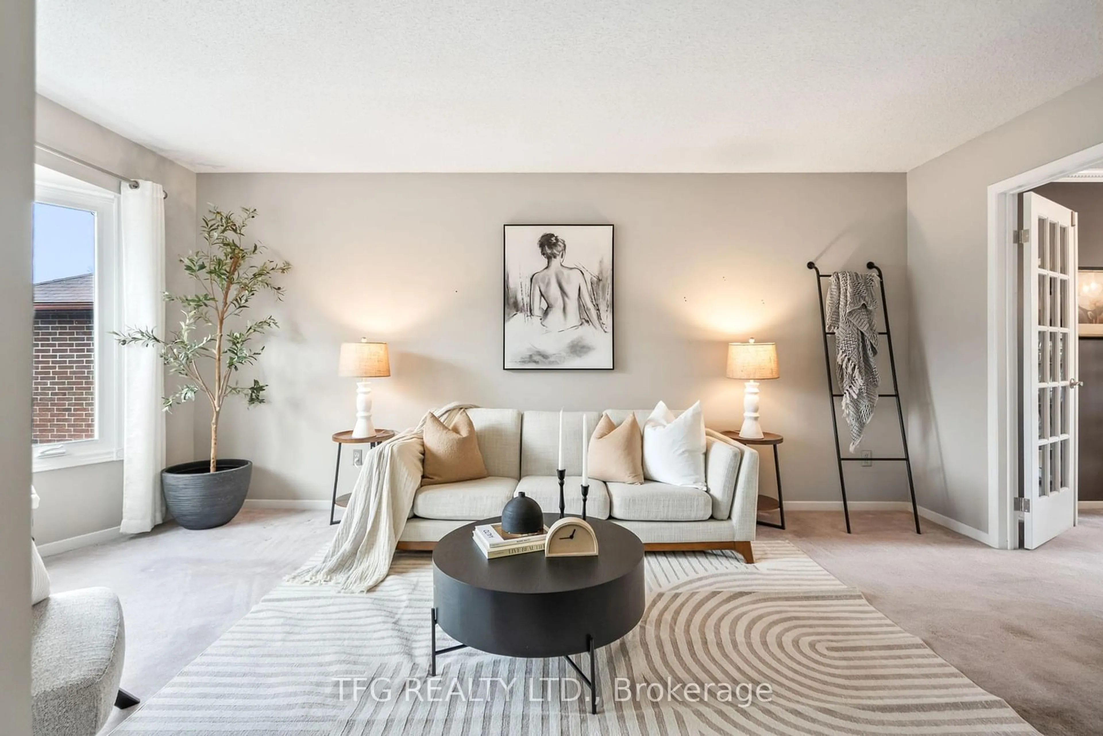 Living room with furniture, unknown for 1272 Maple Ridge Dr, Pickering Ontario L1X 1H5