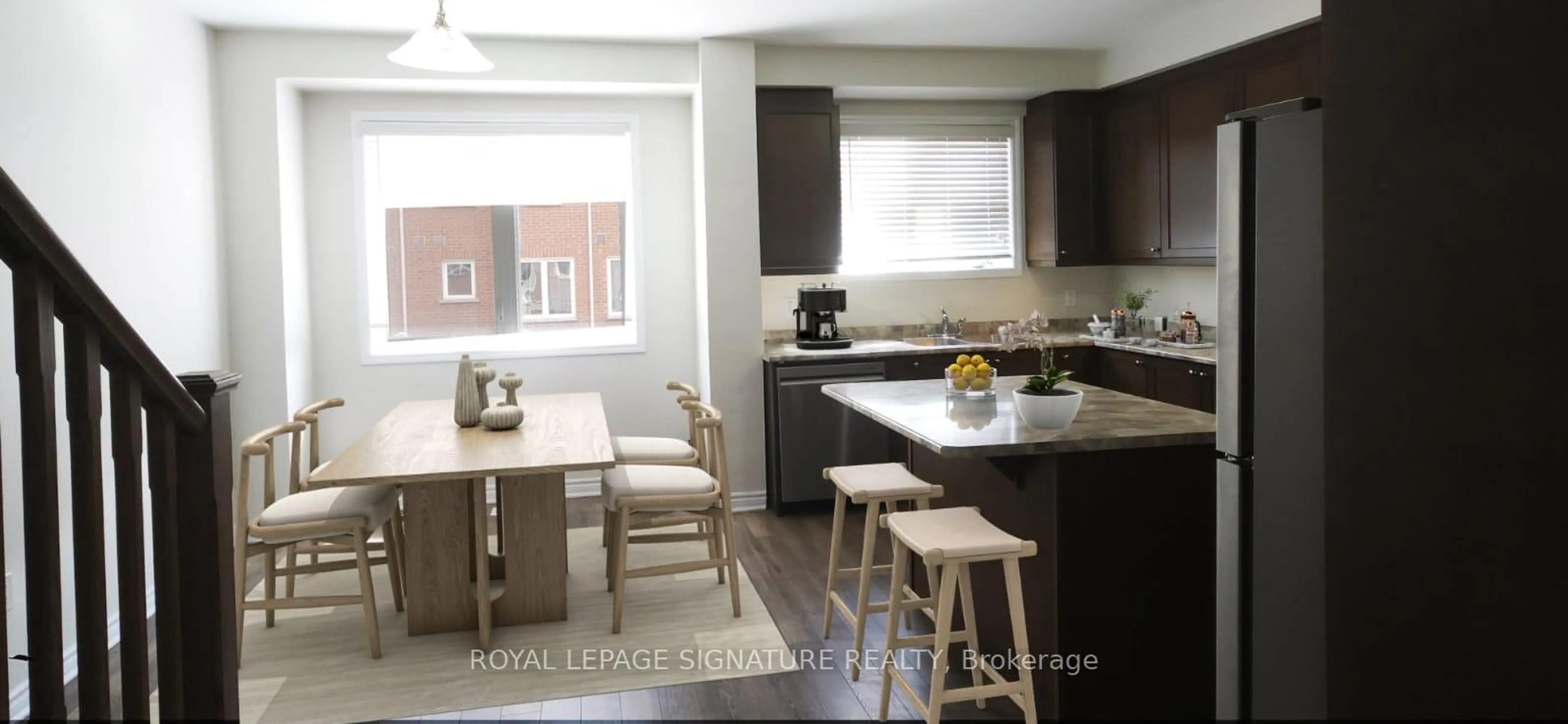 Open concept kitchen, unknown for 5 Fusilier Dr, Toronto Ontario M1L 0J4