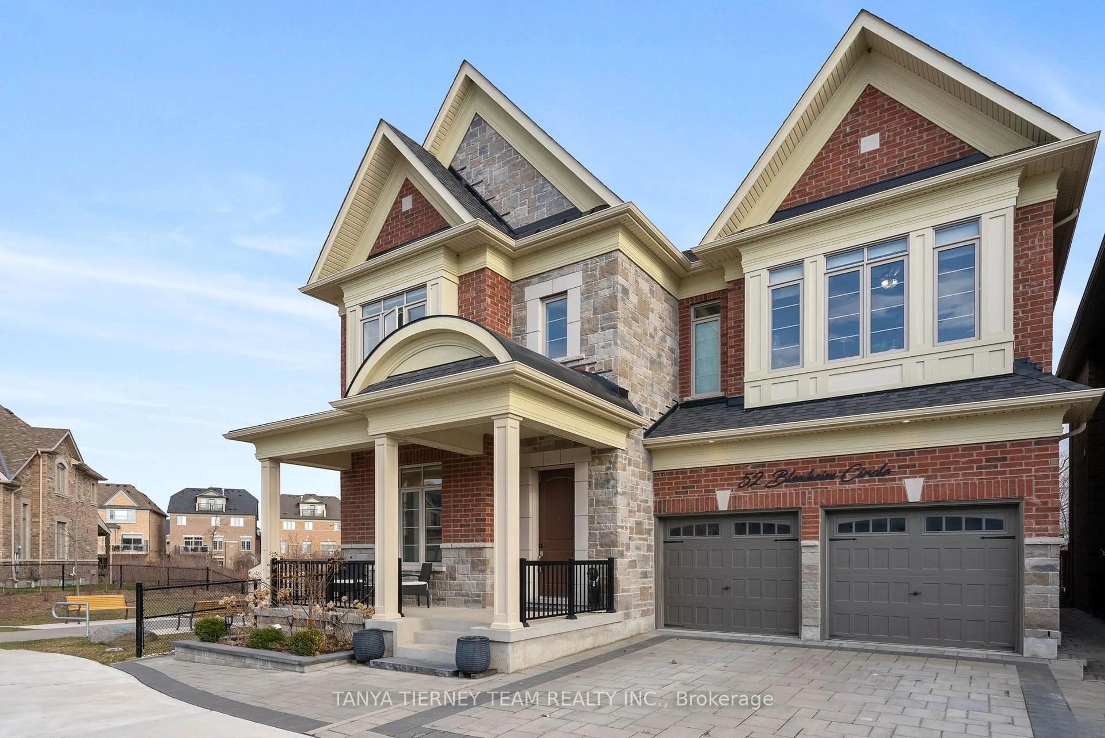 Home with brick exterior material, street for 52 Blenheim Circ, Whitby Ontario L1P 0E2
