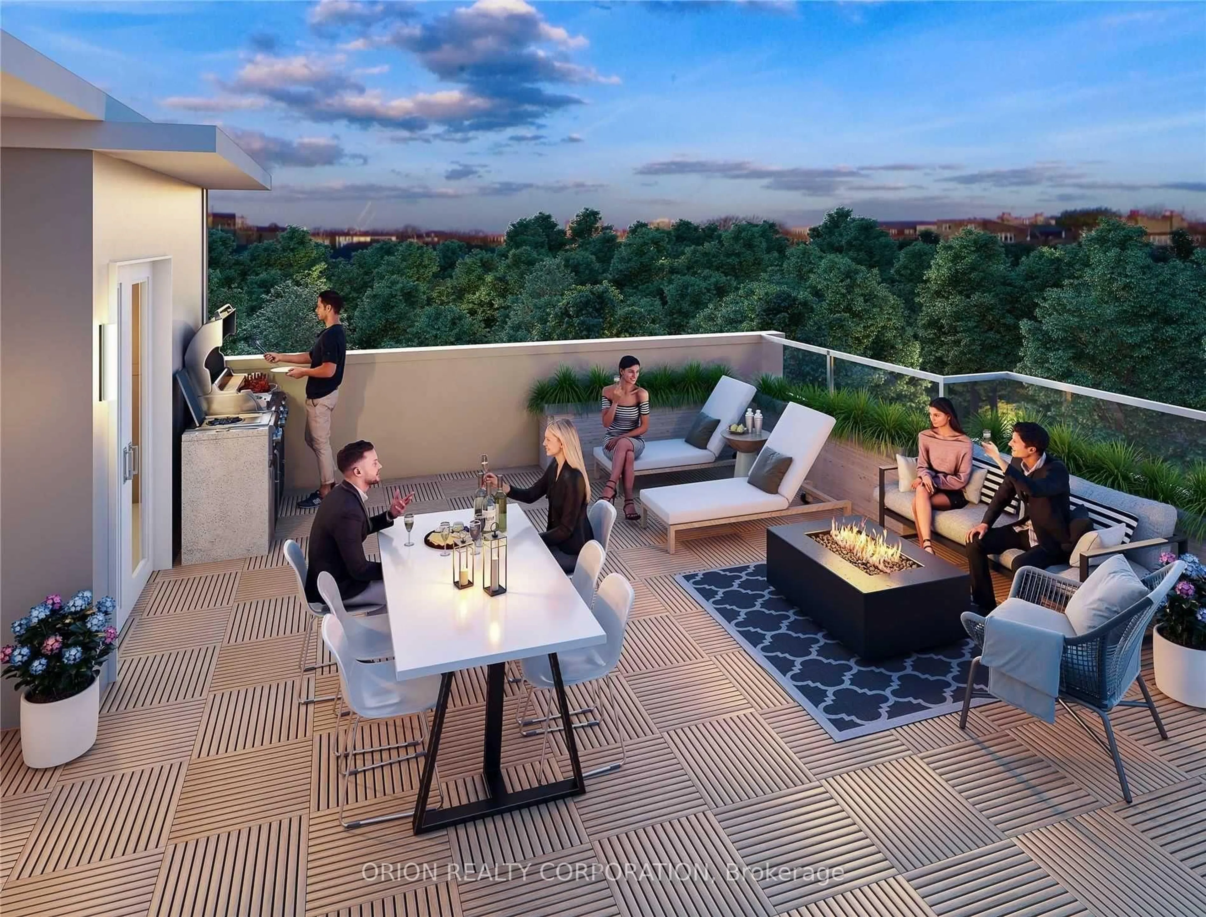 Patio, unknown for 1455 O'connor Dr #18, Toronto Ontario M4B 2V5