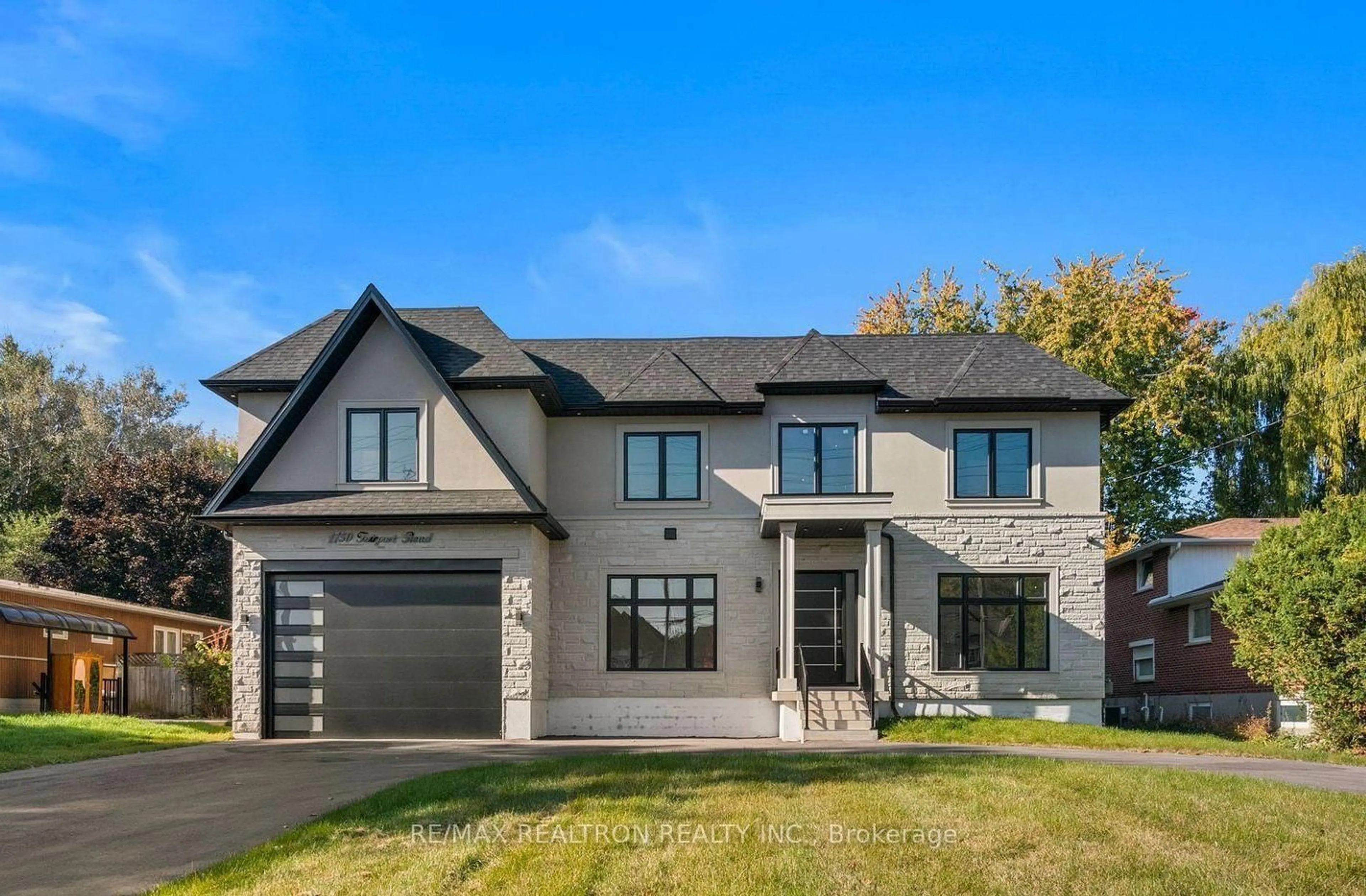 Home with brick exterior material, street for 1750 Fairport Rd, Pickering Ontario L1V 1S8