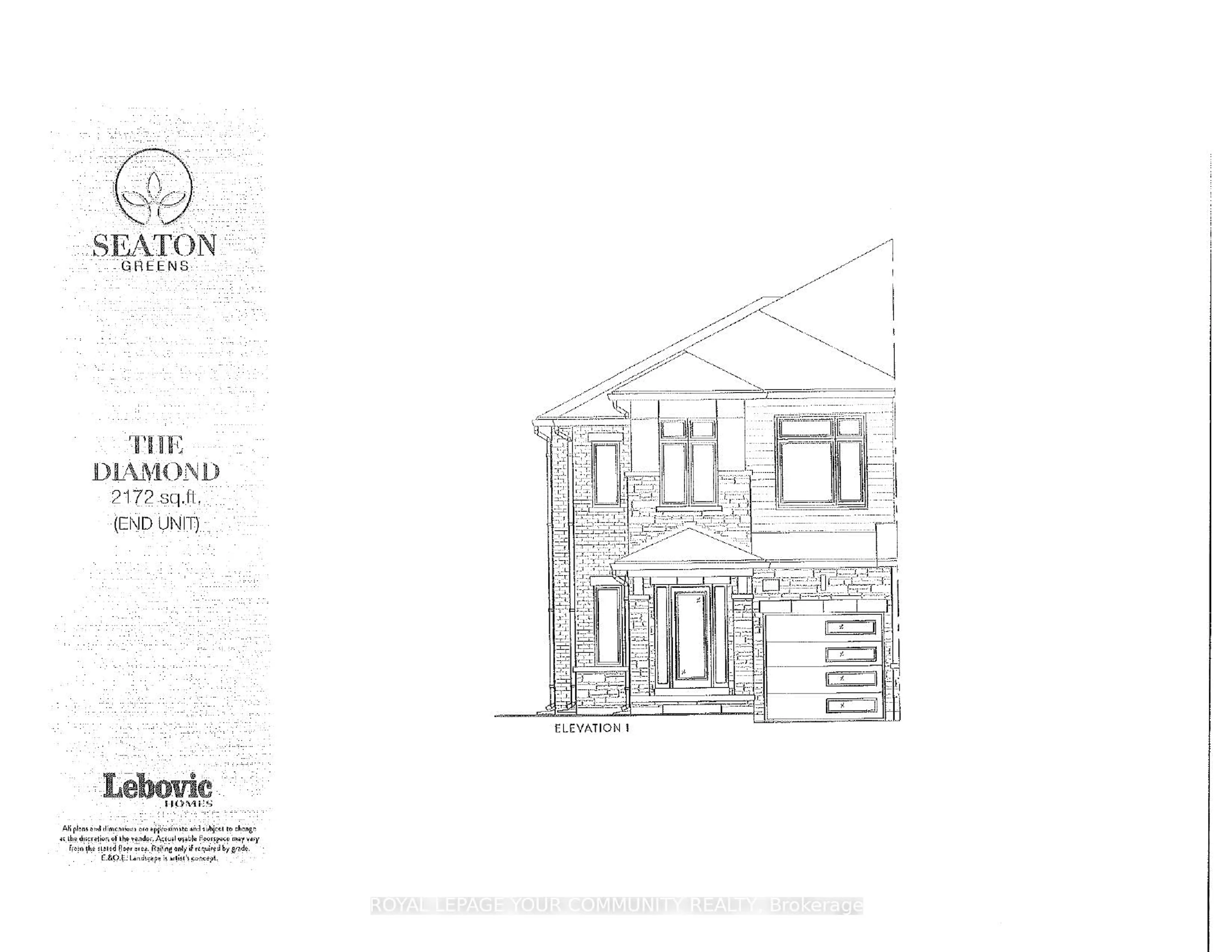 Floor plan for 1137 Cameo St, Pickering Ontario L1X 2R2