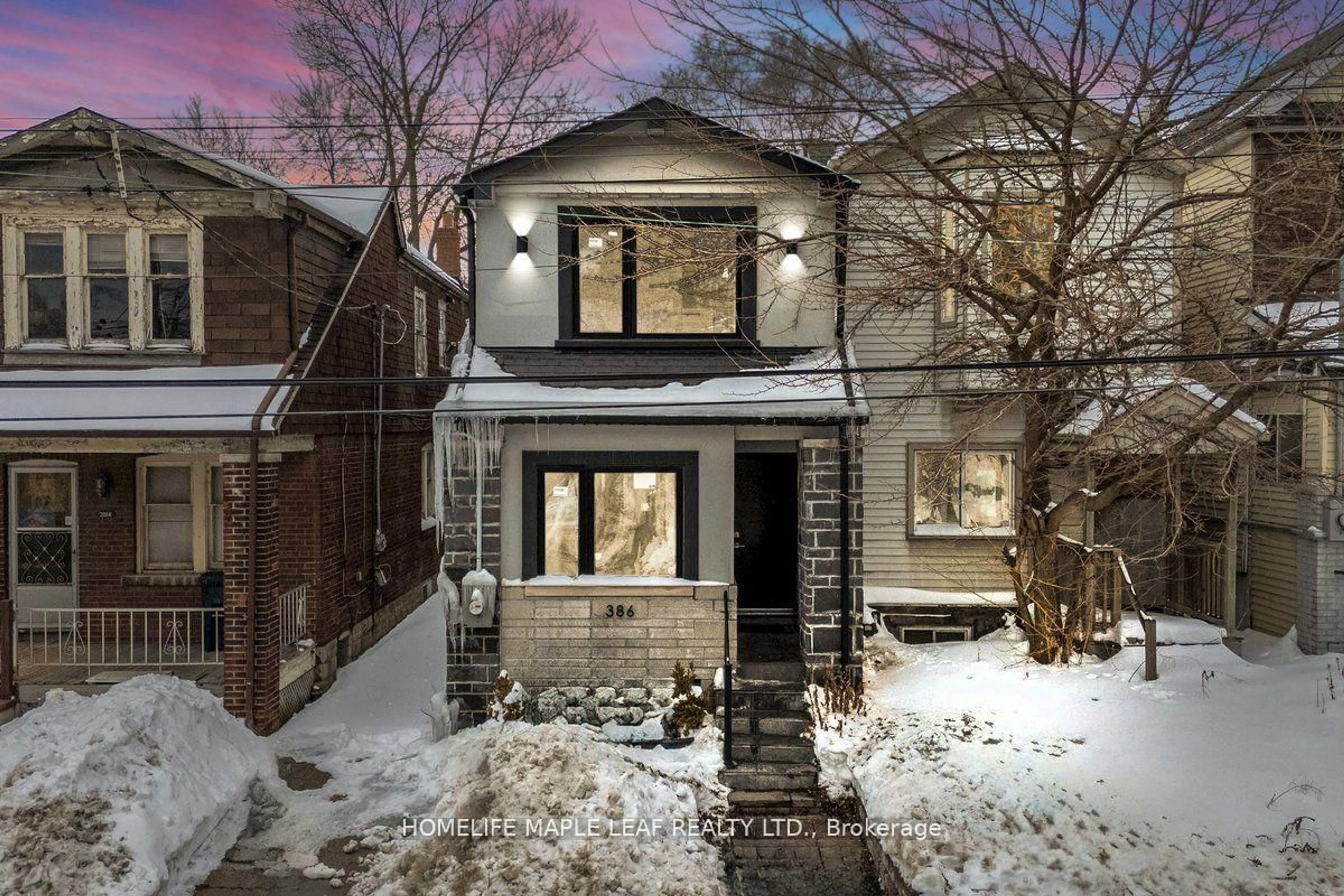 Home with brick exterior material, street for 386 Coxwell Ave, Toronto Ontario M4L 3B7