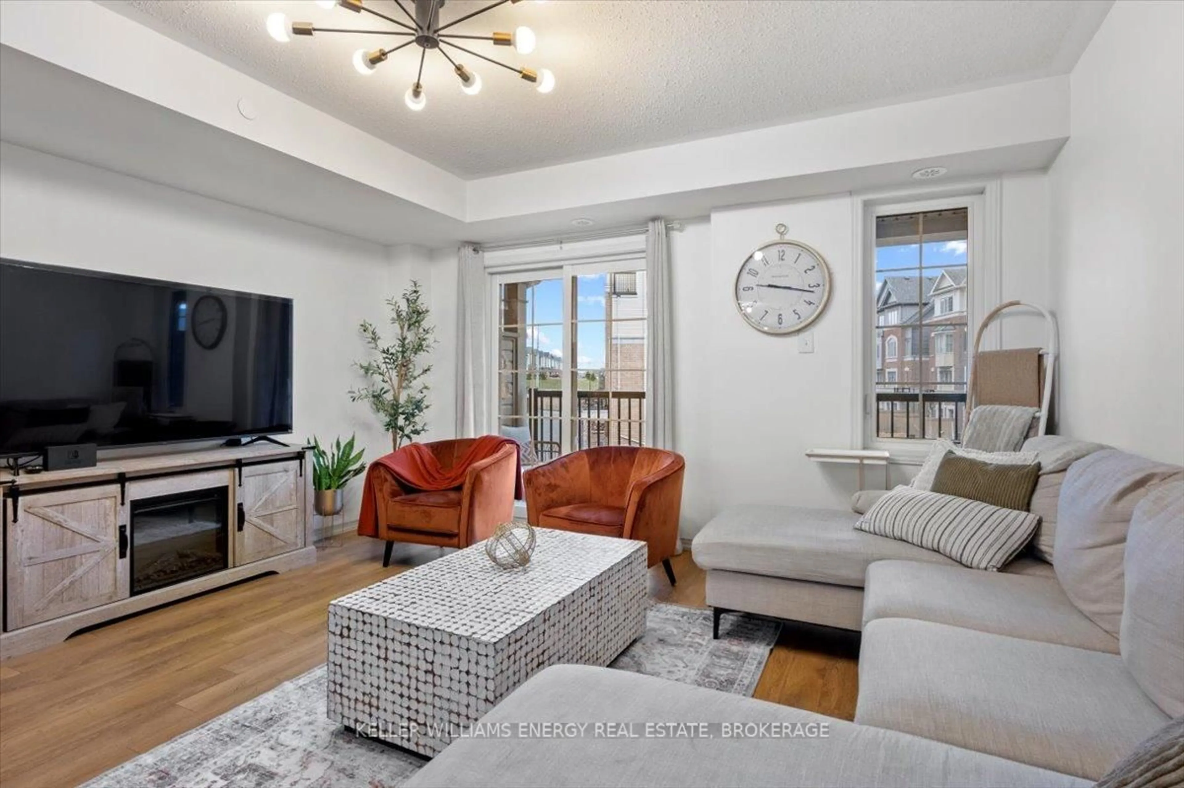 Living room with furniture, unknown for 2372 Chevron Prince Path, Oshawa Ontario L1L 0K9